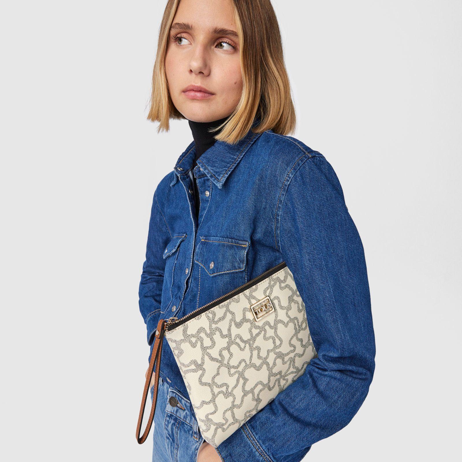 Clutch Kaos Icon multi beige-3