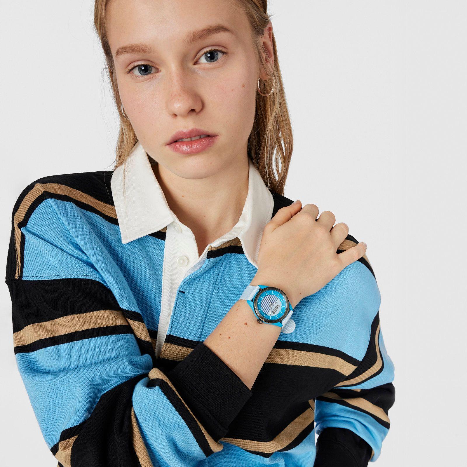 Reloj analógico solar celeste Vibrant Sun-3