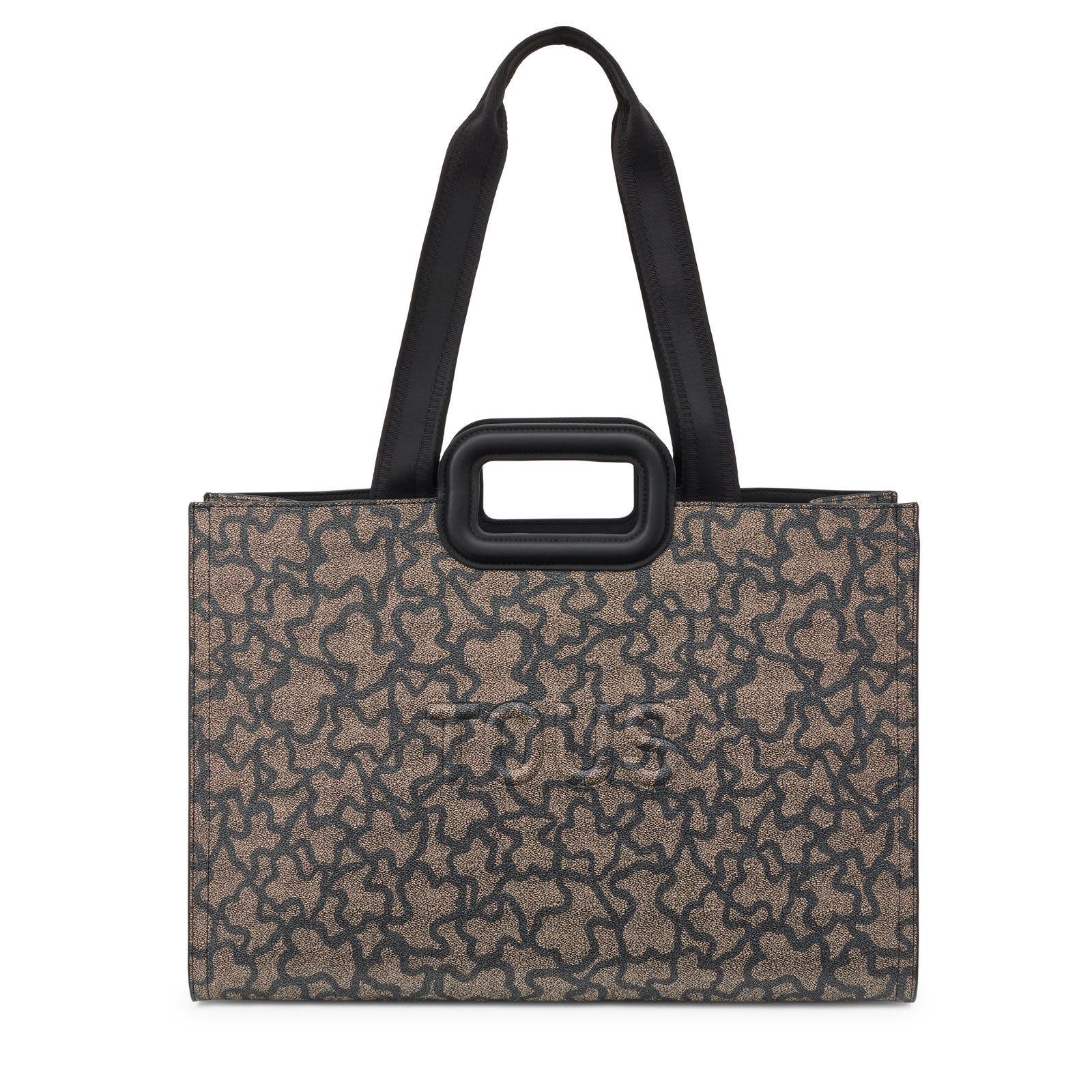 Shopper grande Amaya negro Kaos Icon-0