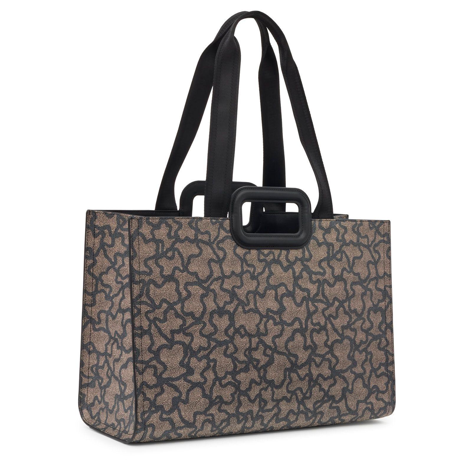 Shopper grande Amaya negro Kaos Icon-1