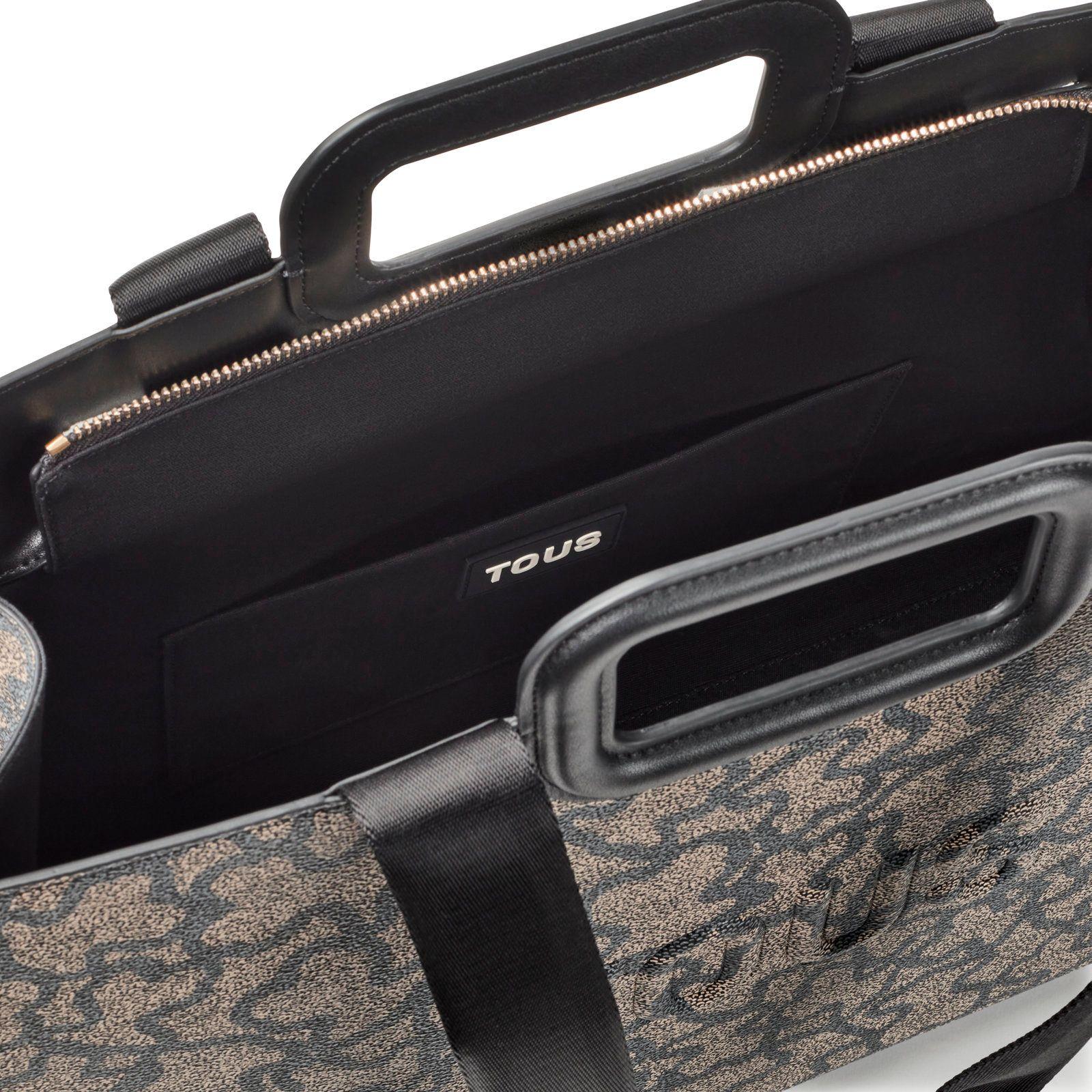 Shopper grande Amaya negro Kaos Icon-2