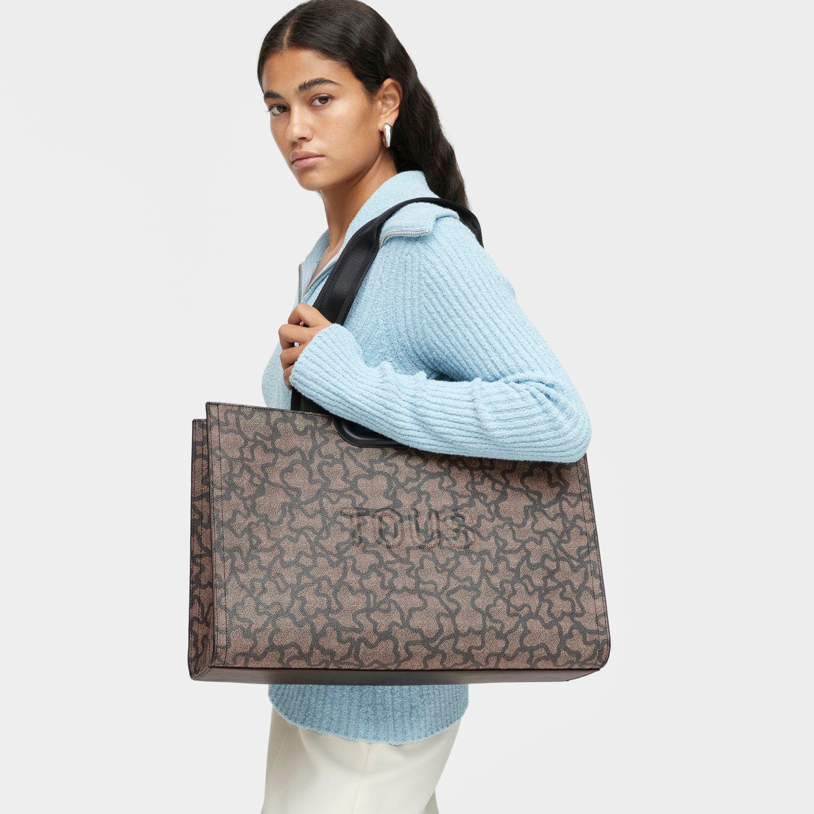 Shopper grande Amaya negro Kaos Icon-4