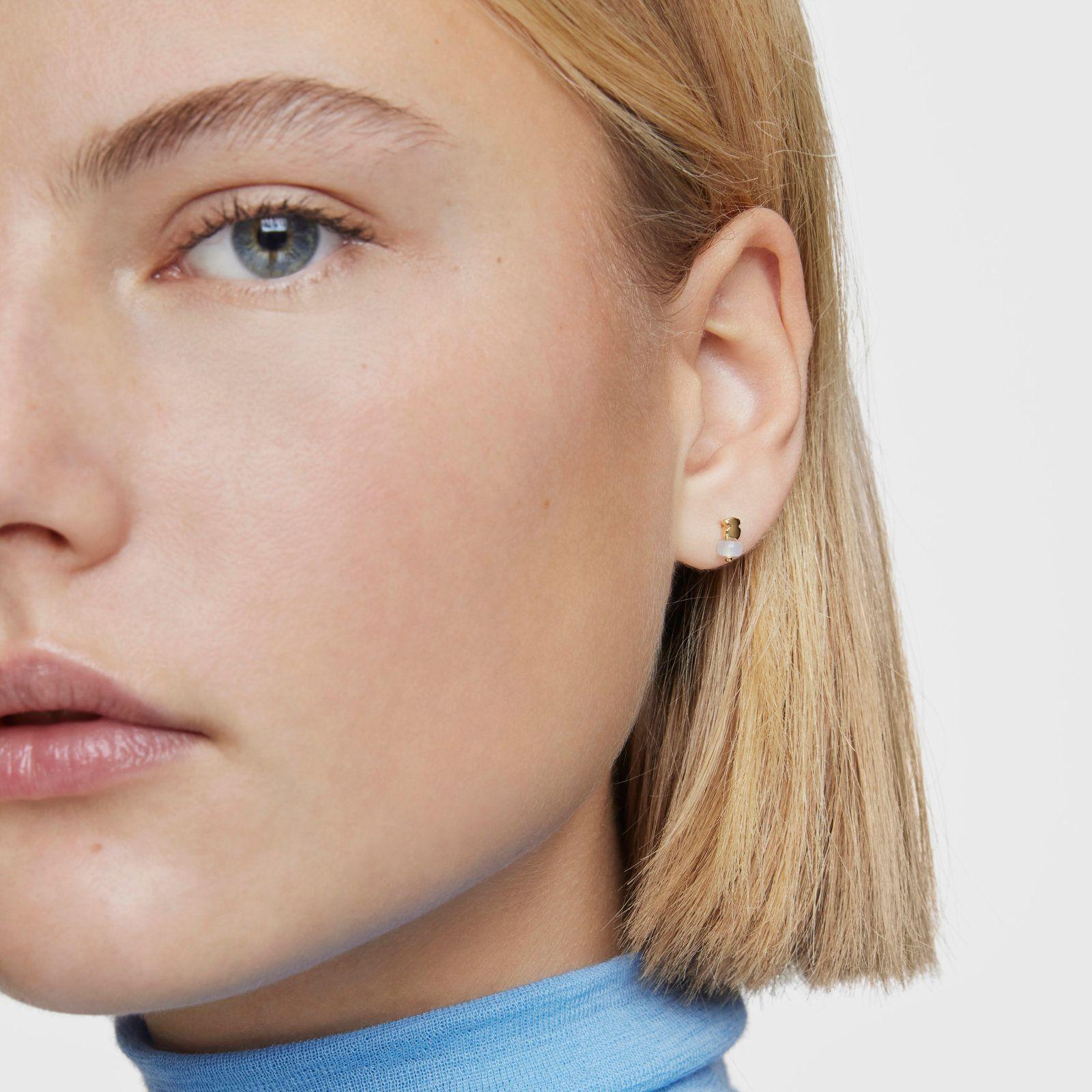 Aro suelto oso de oro y calcedonia TOUS Balloon-3