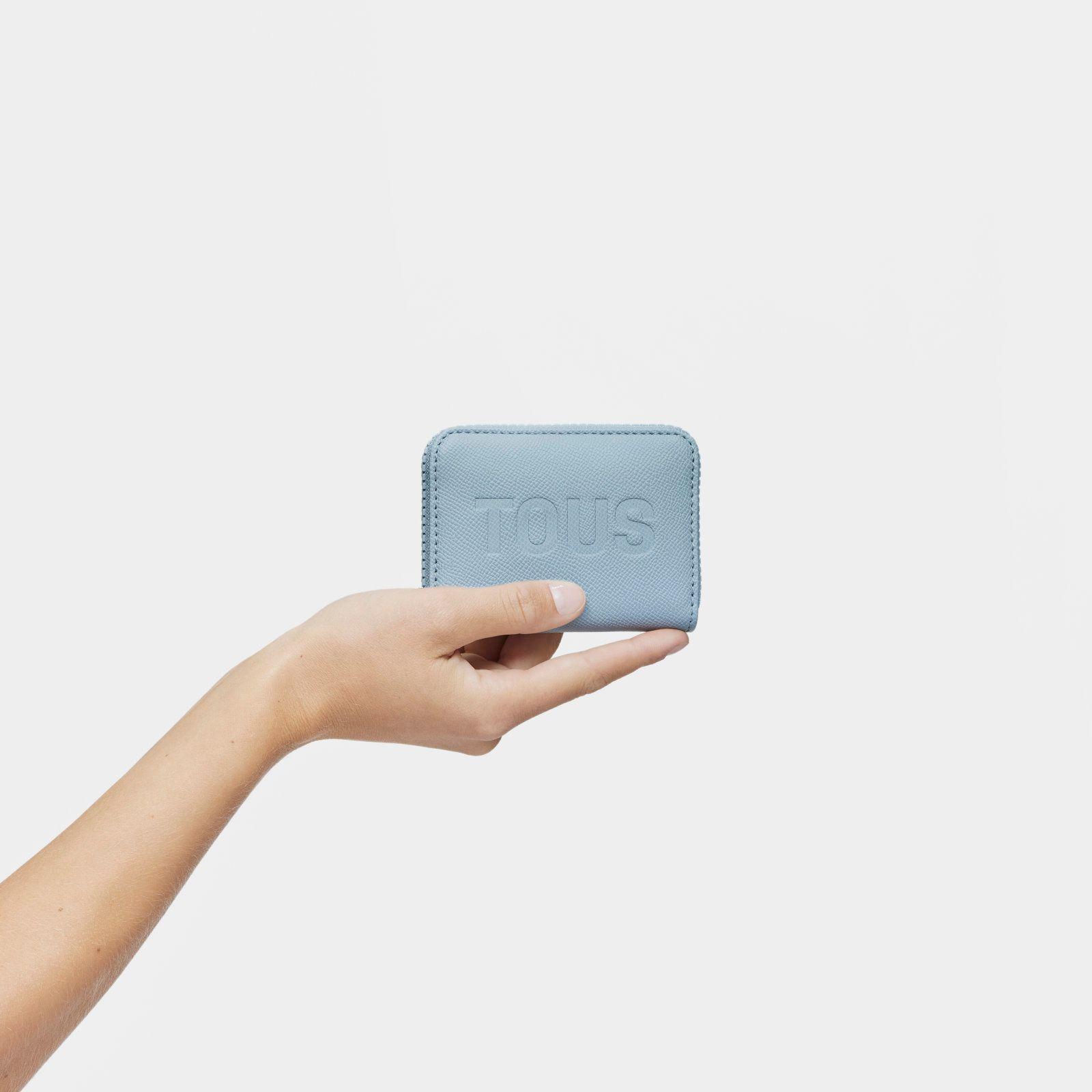 Monedero azul TOUS Halfmoon-3