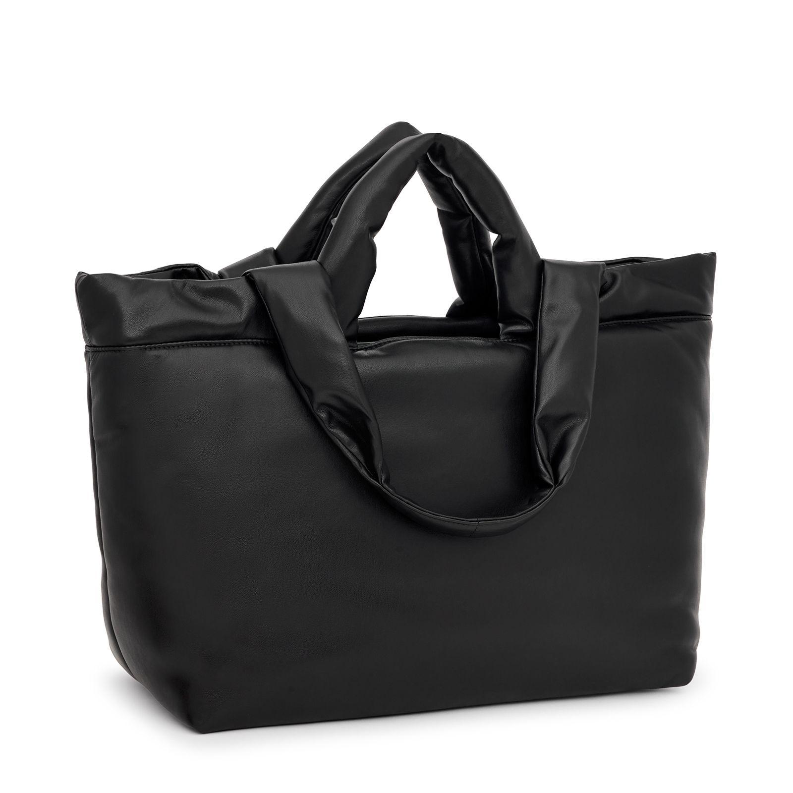 Bolso Capazo grande negro TOUS Carol-1