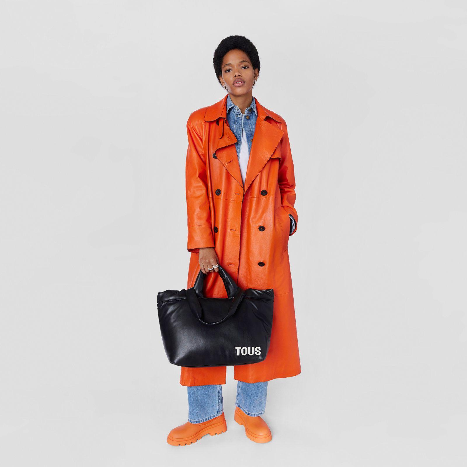 Bolso Capazo grande negro TOUS Carol-3