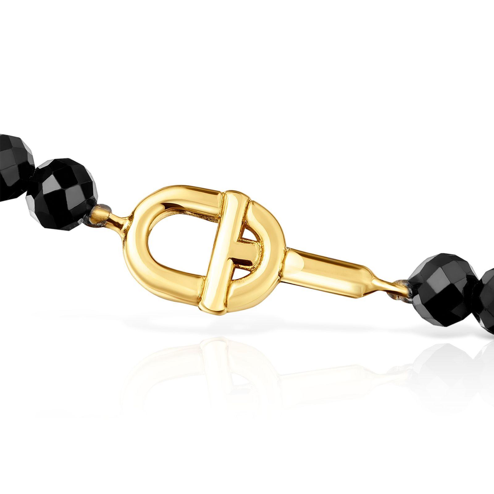 Pulsera elástica de oro y espinelas TOUS MANIFESTO-0