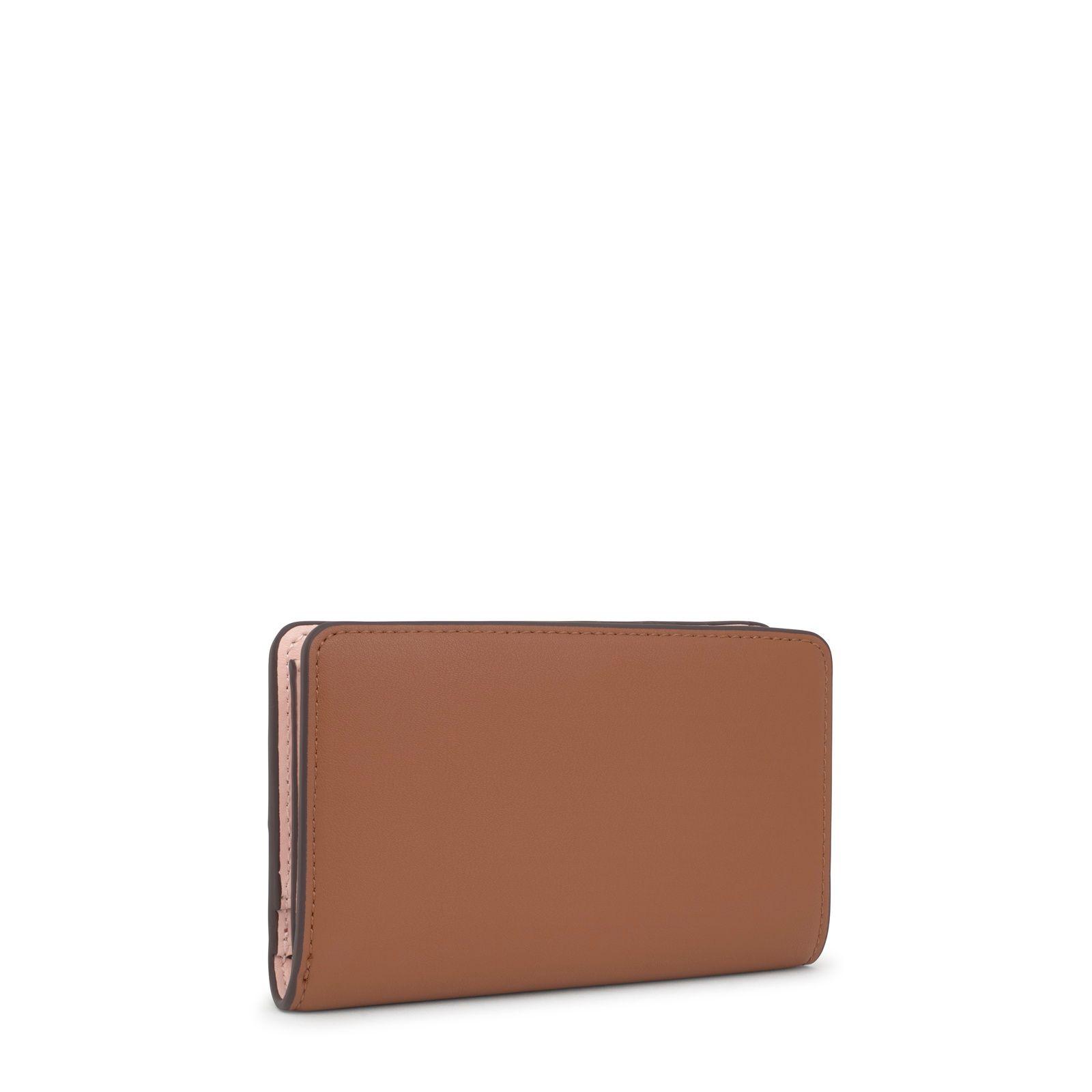 Cartera camel y beige Kaos Icon-1
