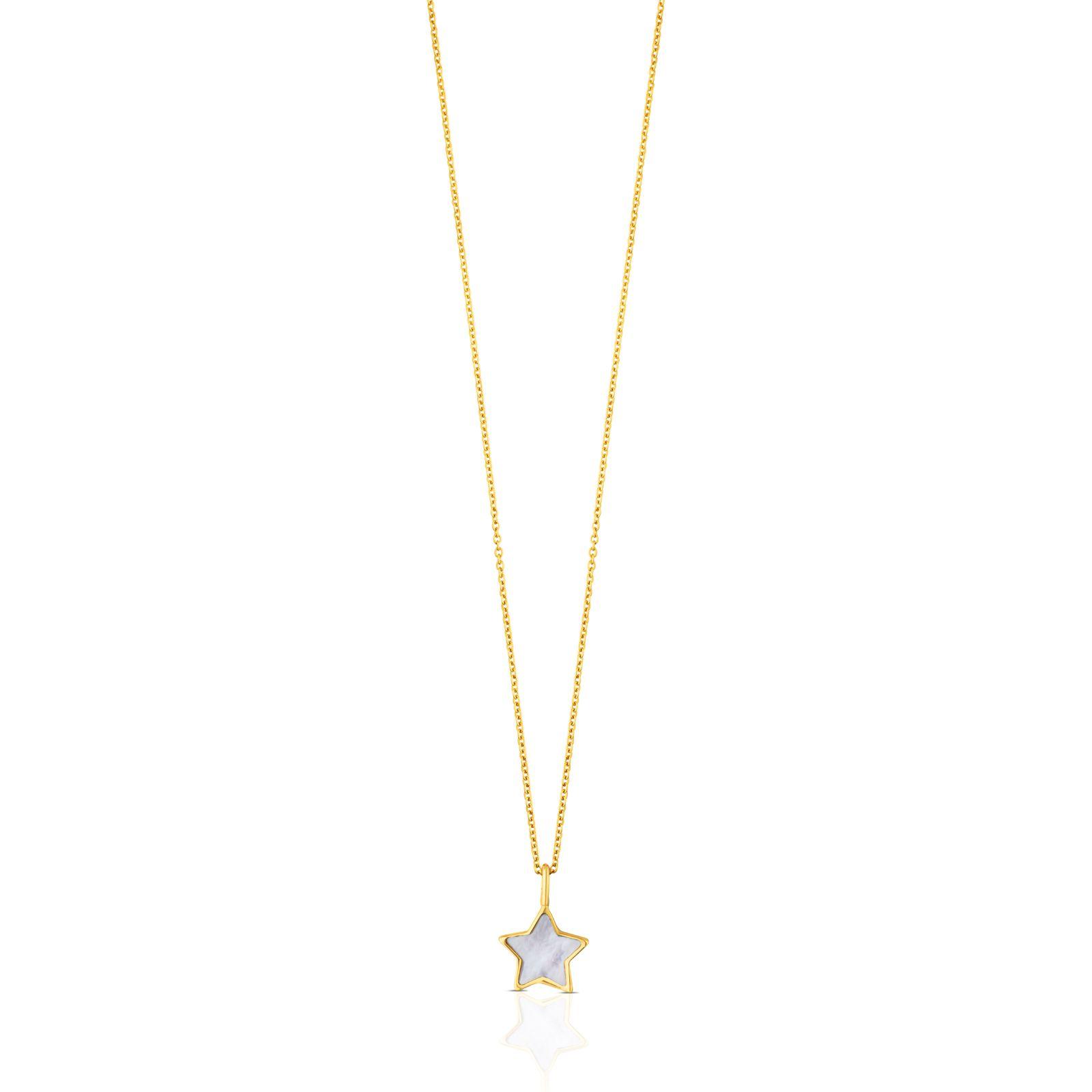 Collar XXS Estrella de Oro y Nacar Tous-0