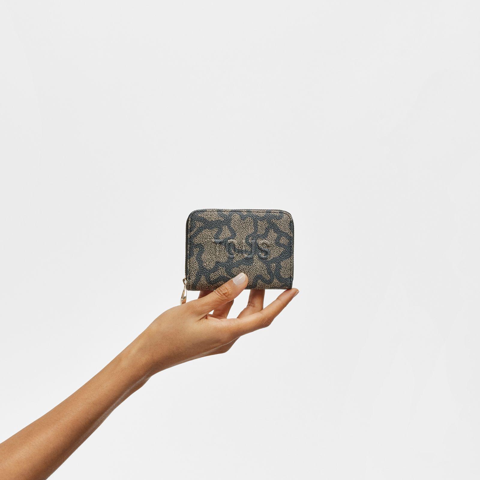 Monedero negro Kaos Icon-3