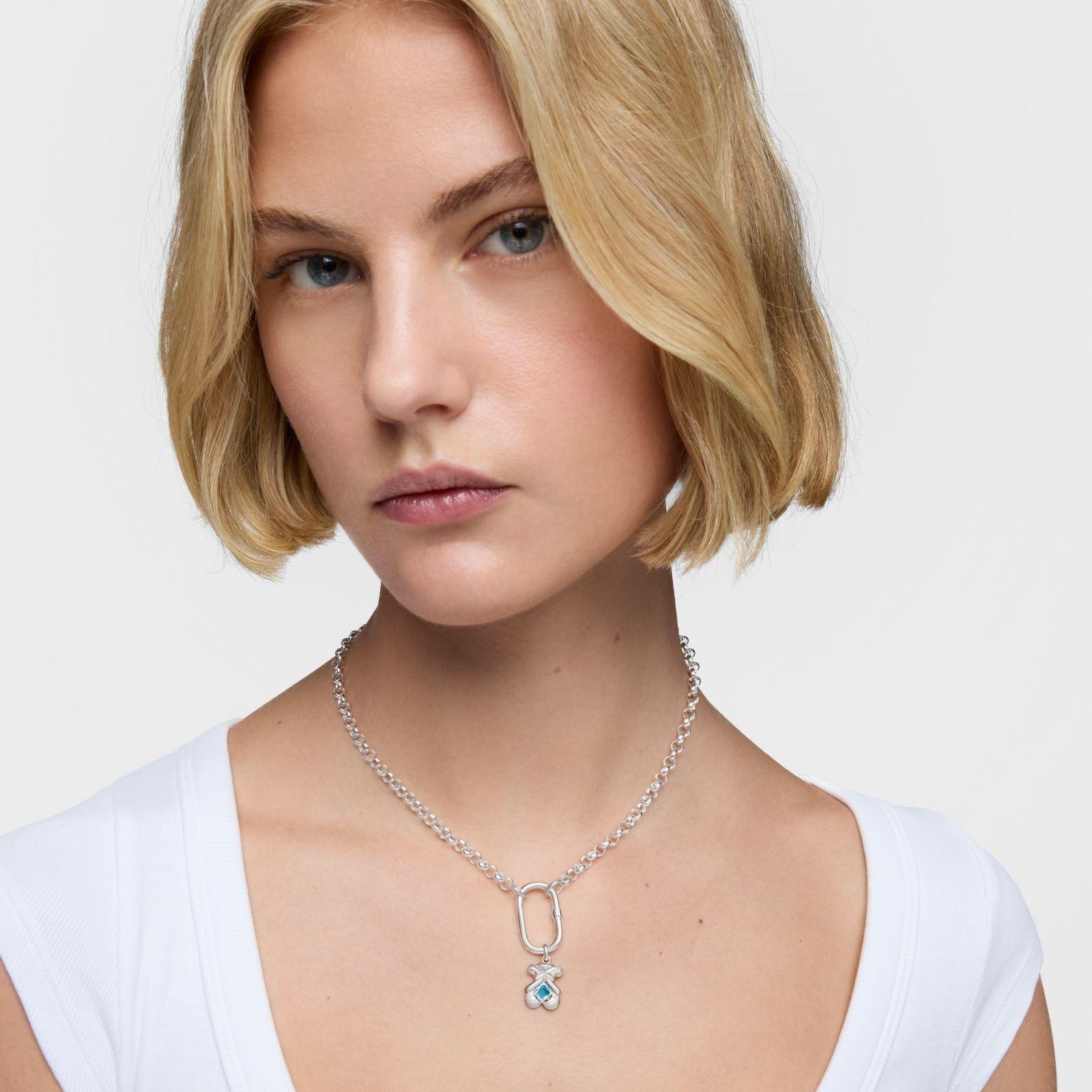 Colgante oso de plata y topacio TOUS Sweet 40s-3