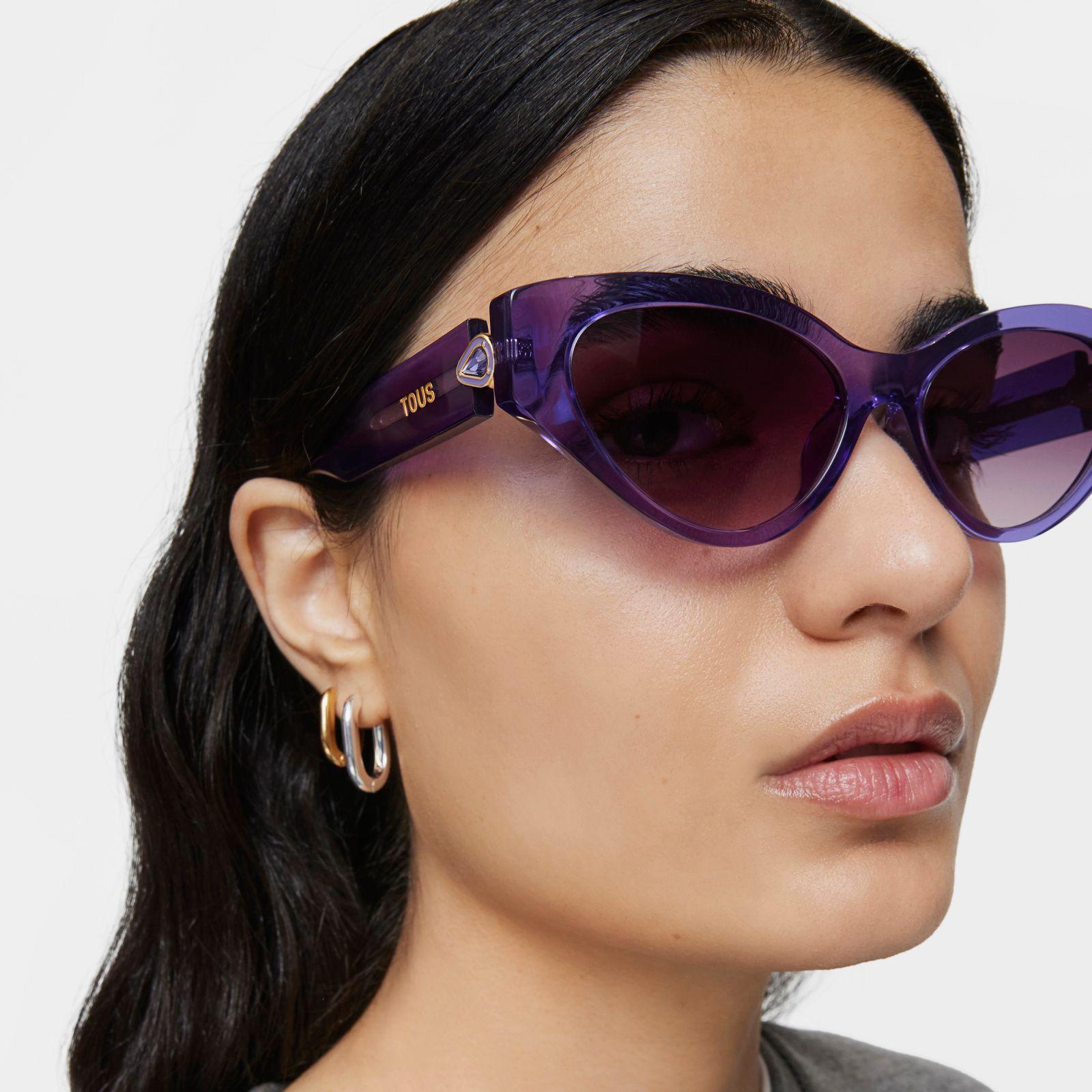 Gafas de sol lilas TOUS Cat Eye-3