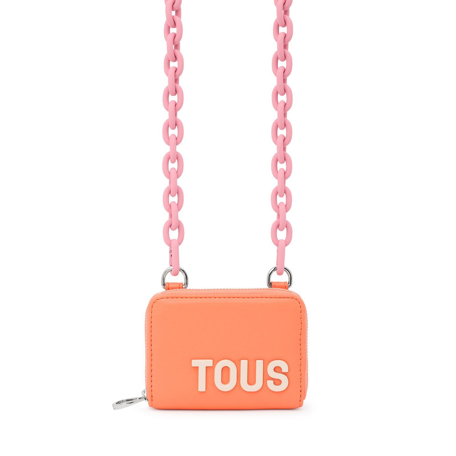 Monedero colgante naranja TOUS Carol-0