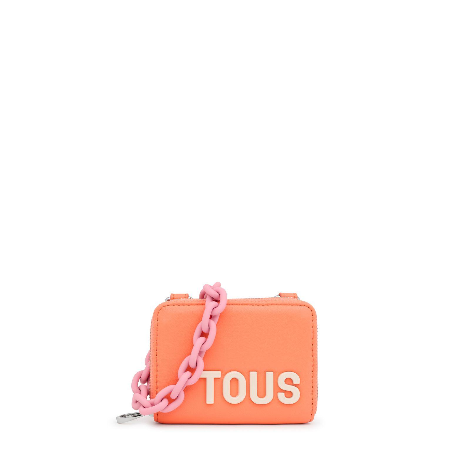 Monedero colgante naranja TOUS Carol-2