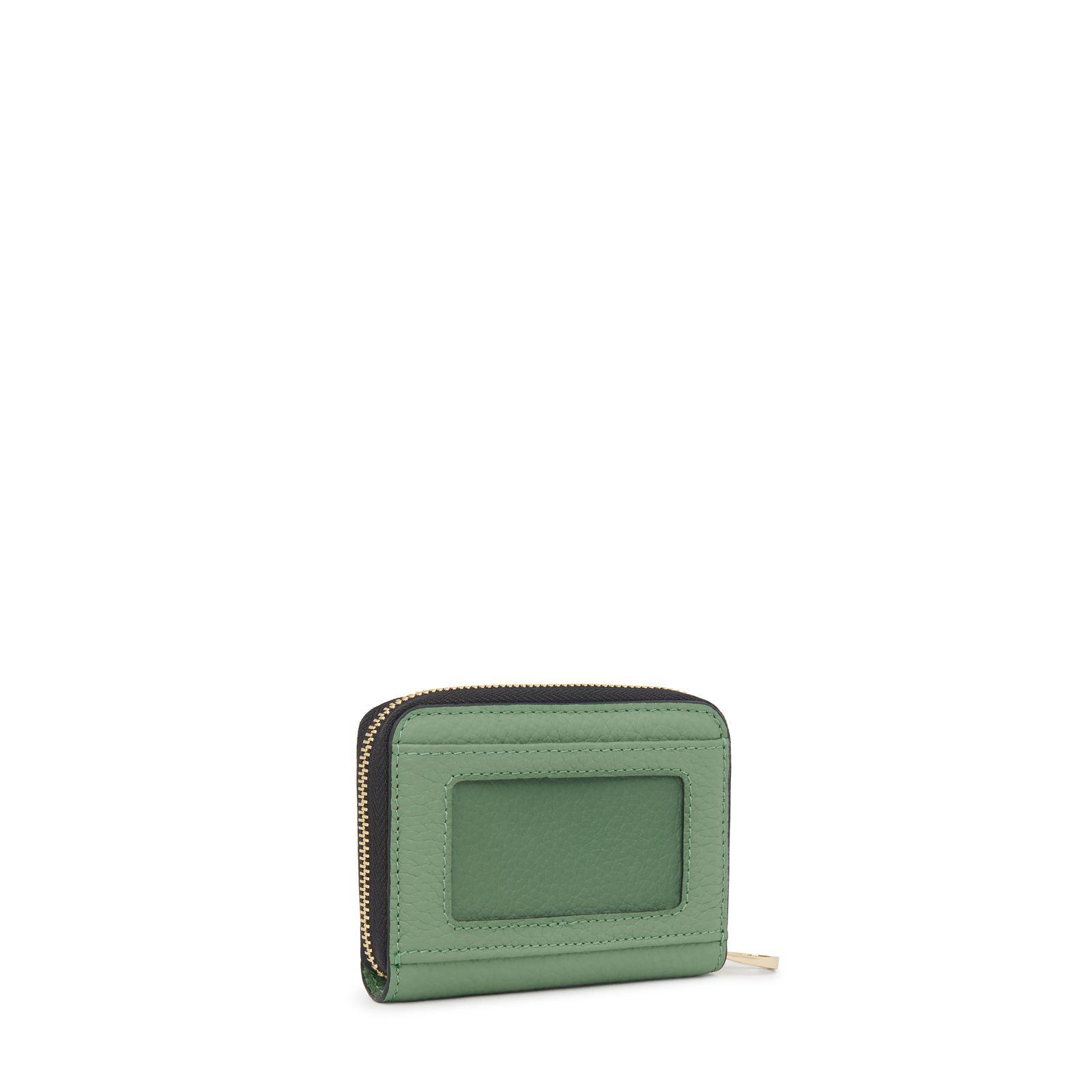 Monedero de piel caqui TOUS Balloon-1