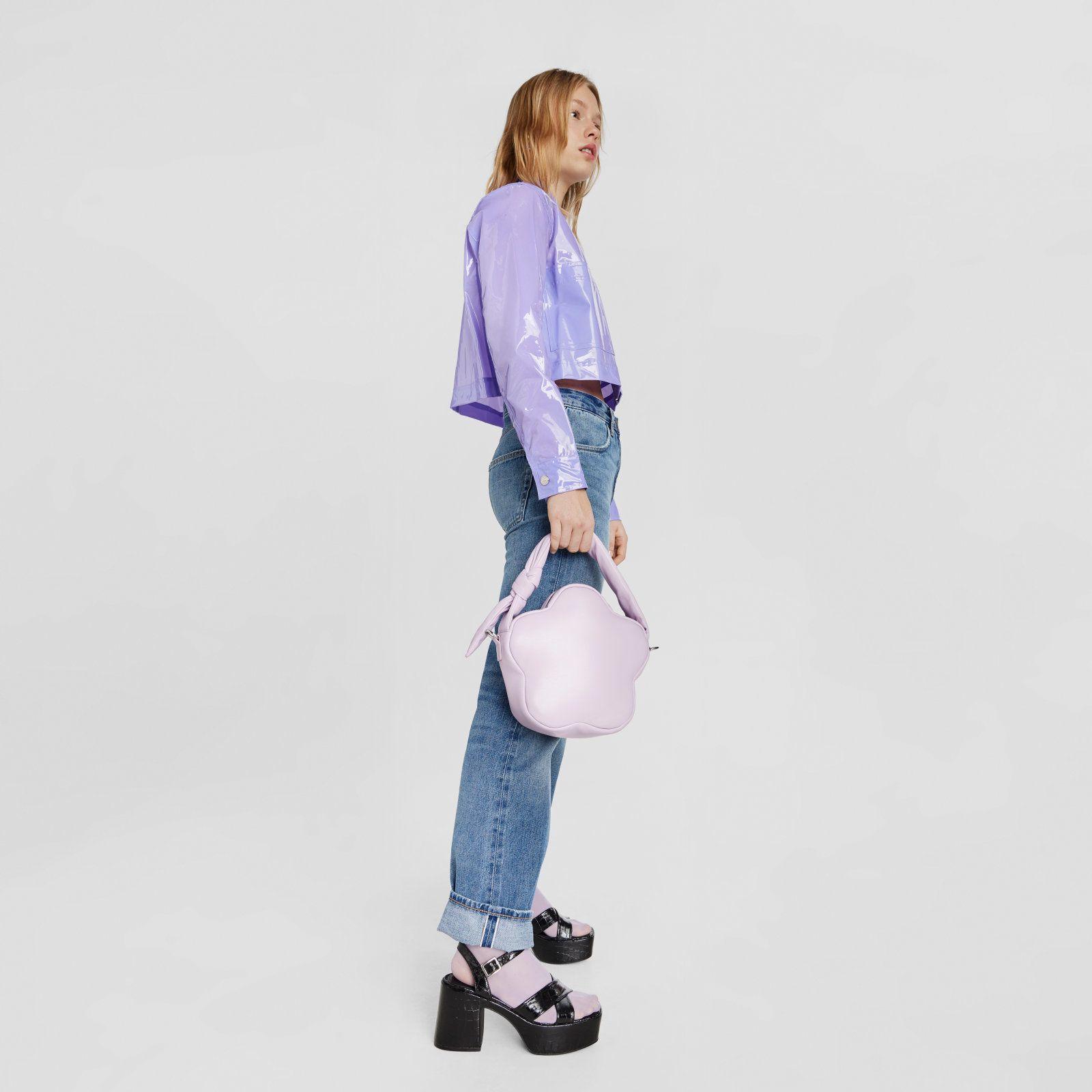 Bandolera malva flor Carol Tous-3