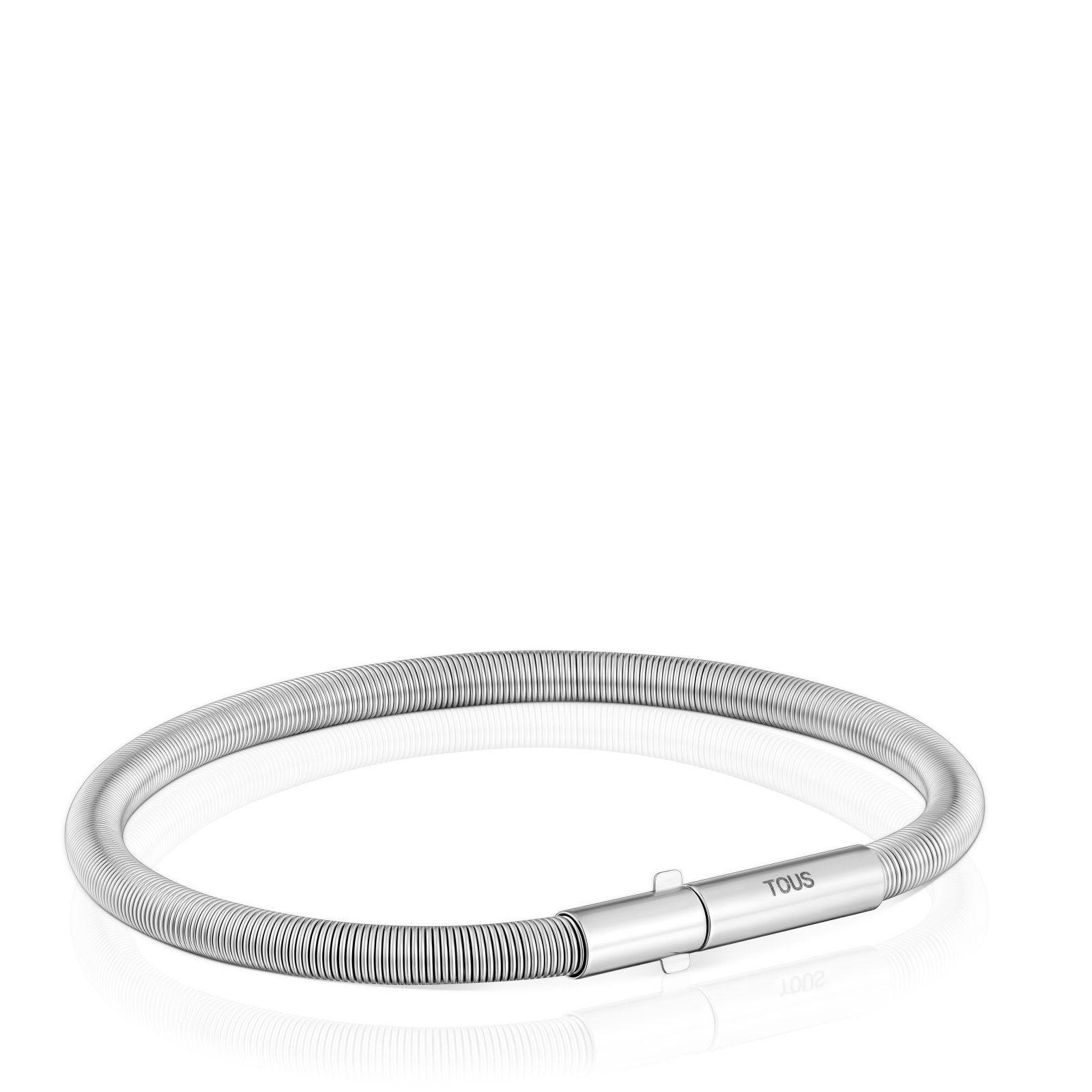 Pulsera de acero 17,5 cm Mesh Tube-2