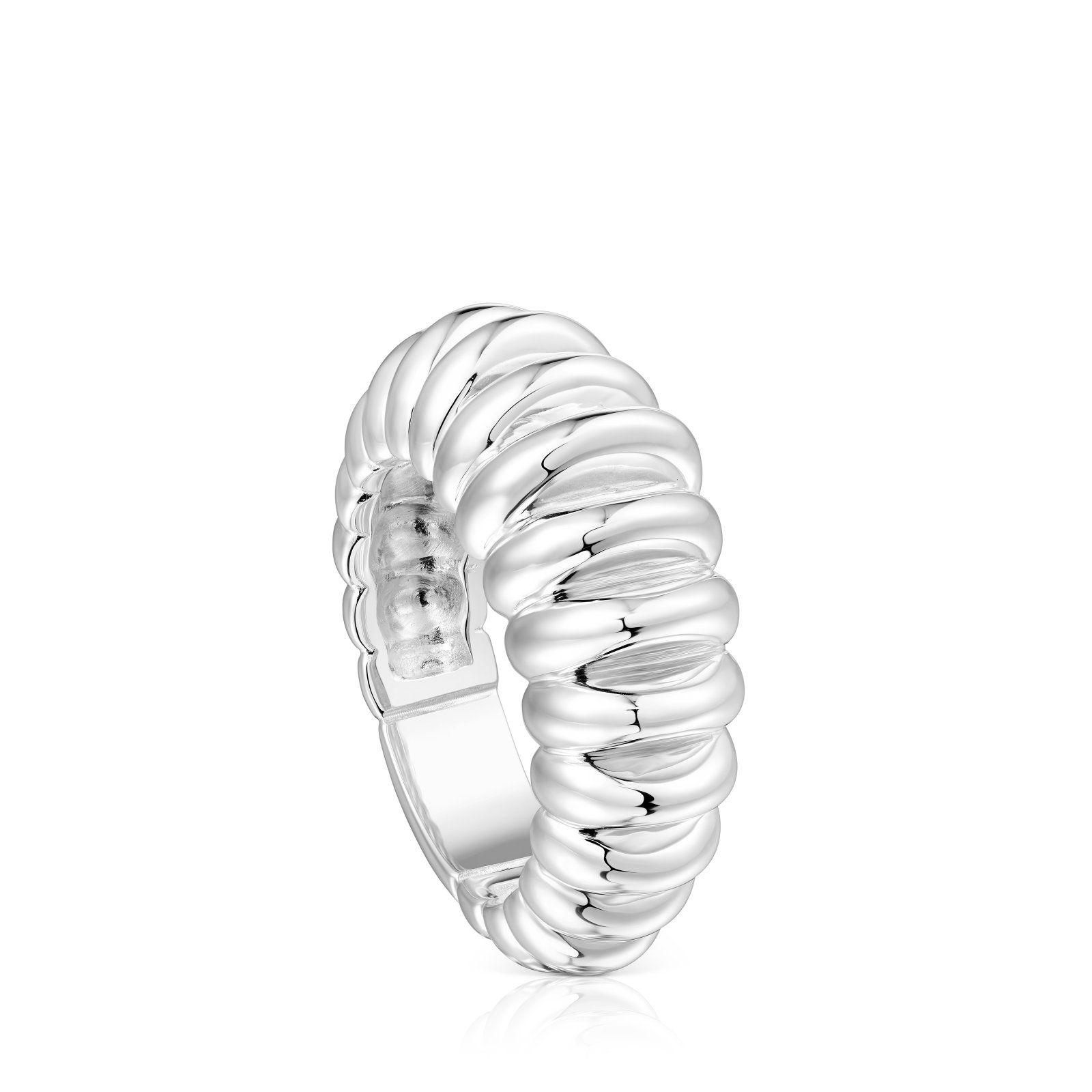 Anillo de plata Virtual Garden Tous-0