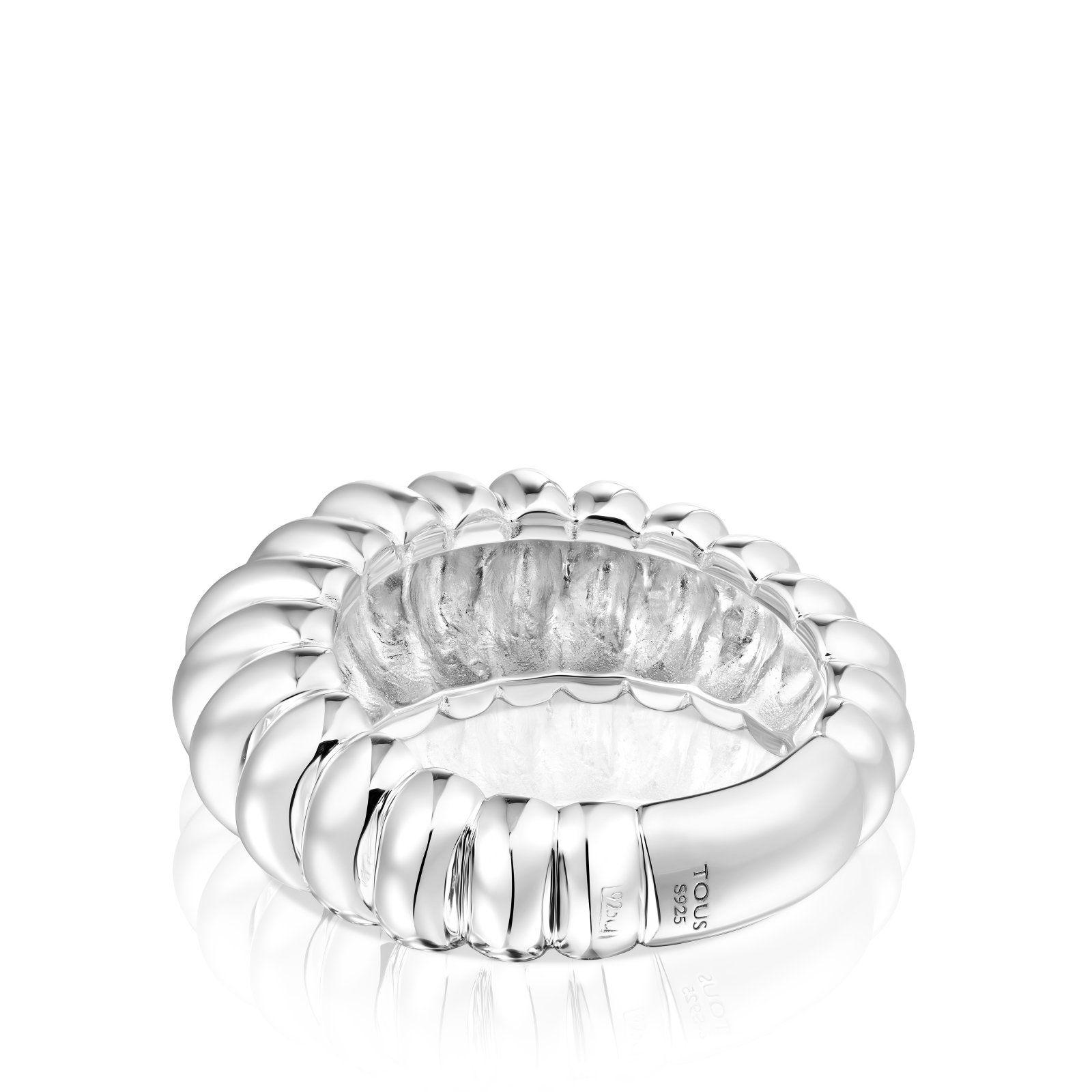 Anillo de plata Virtual Garden Tous-2
