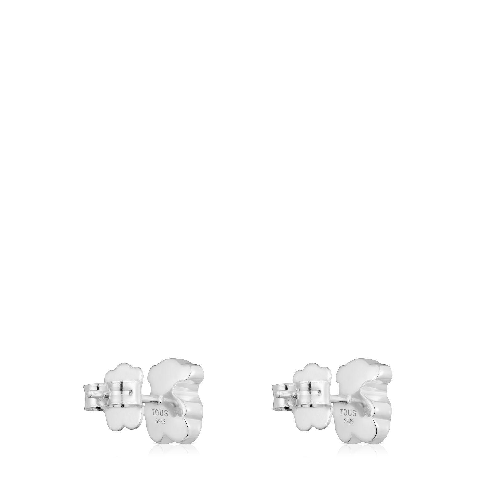 Aros oso de plata Icon Metal-2