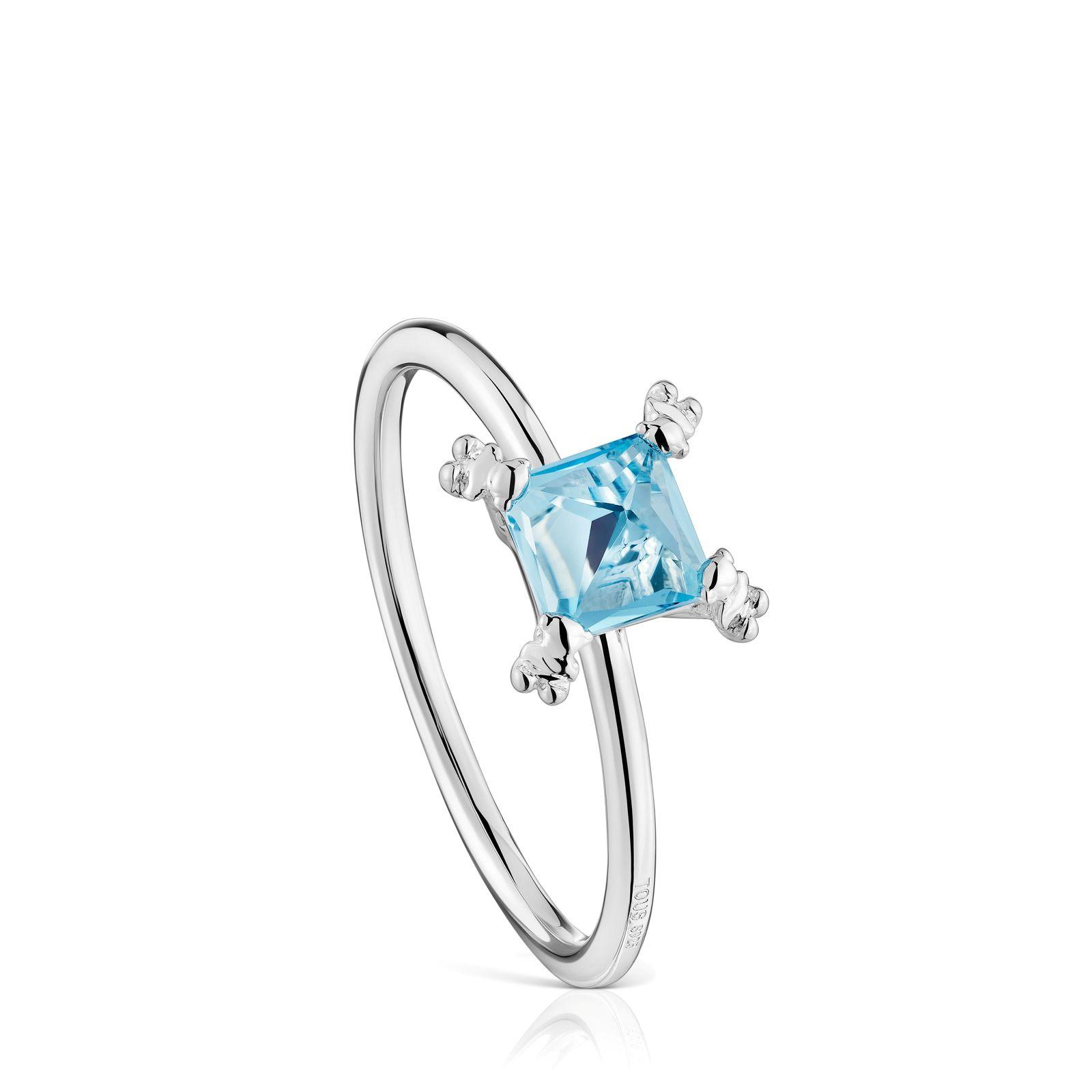 Anillo de plata y topacio Color Pills-0