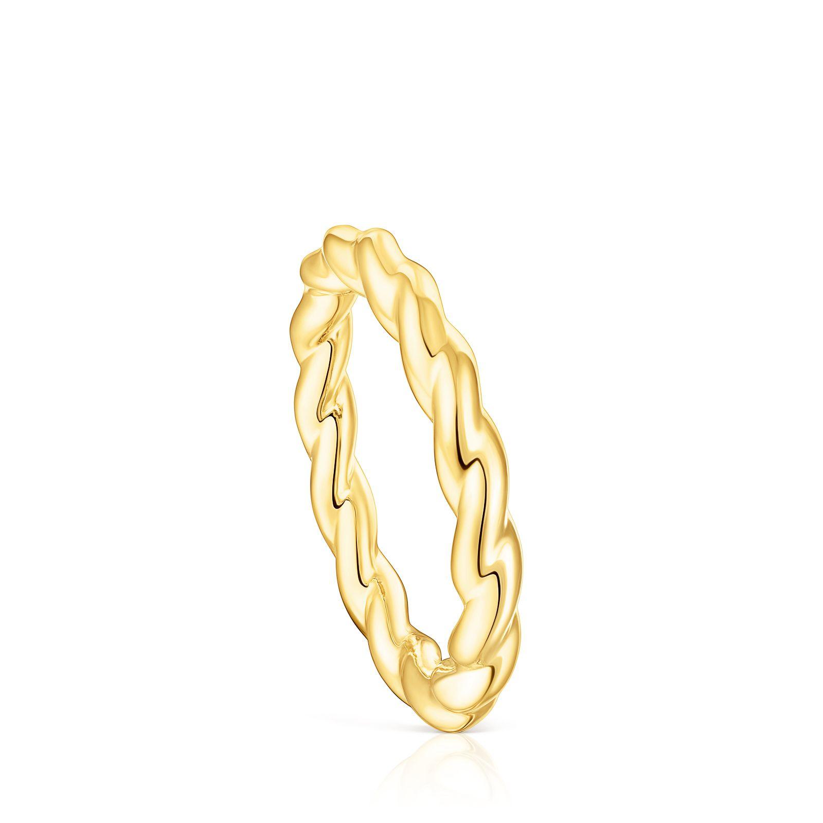 Anillo de oro Twisted-0