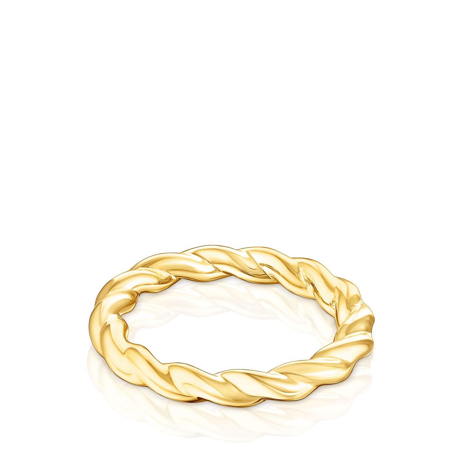 Anillo de oro Twisted-1