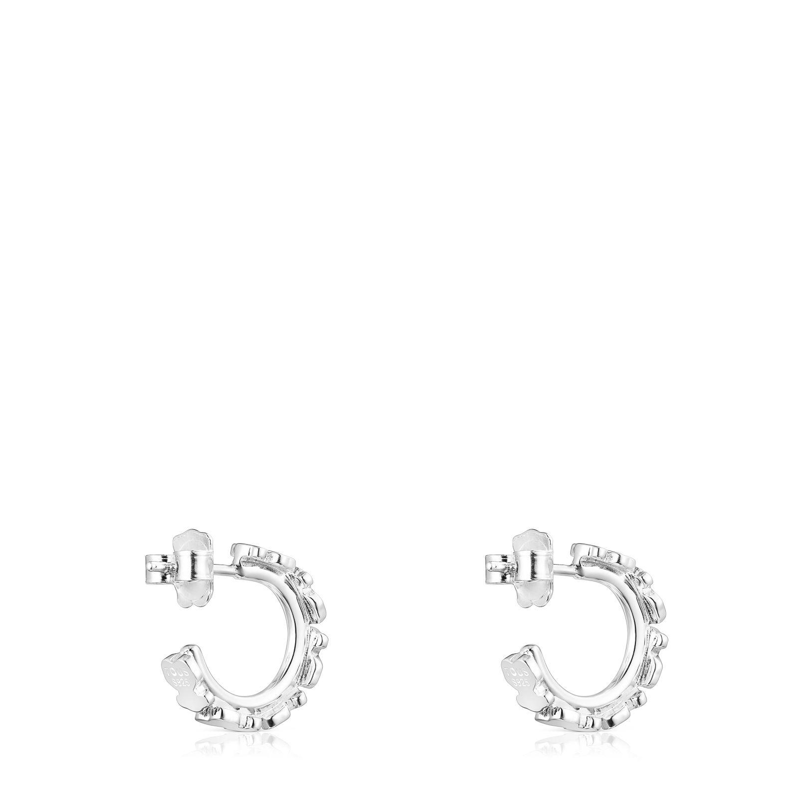 Aros aro Straight de plata Tous-2