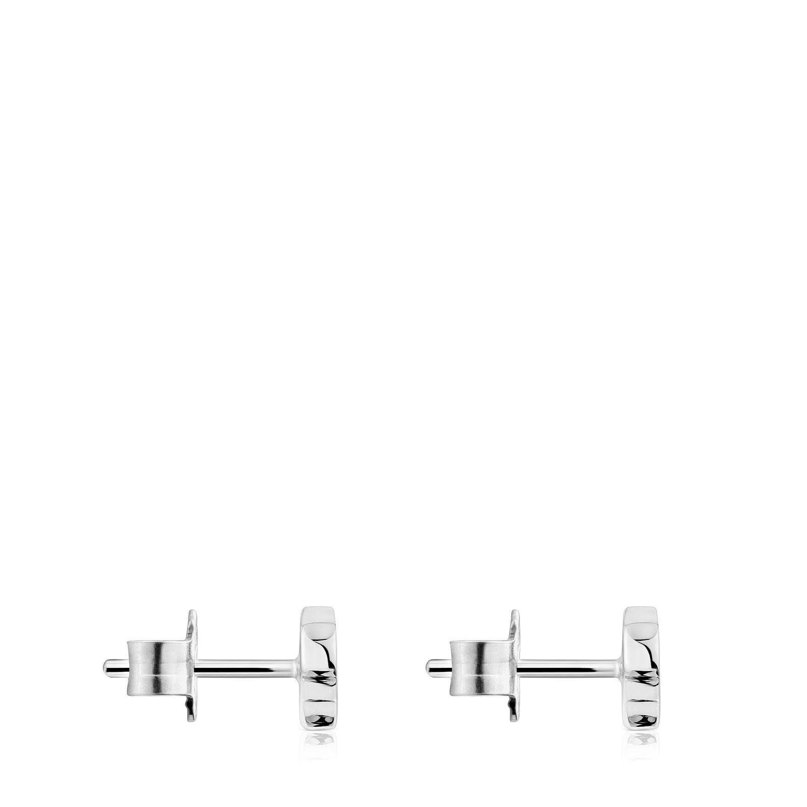 Pendientes oso de plata 6 mm Sweet Dolls-2