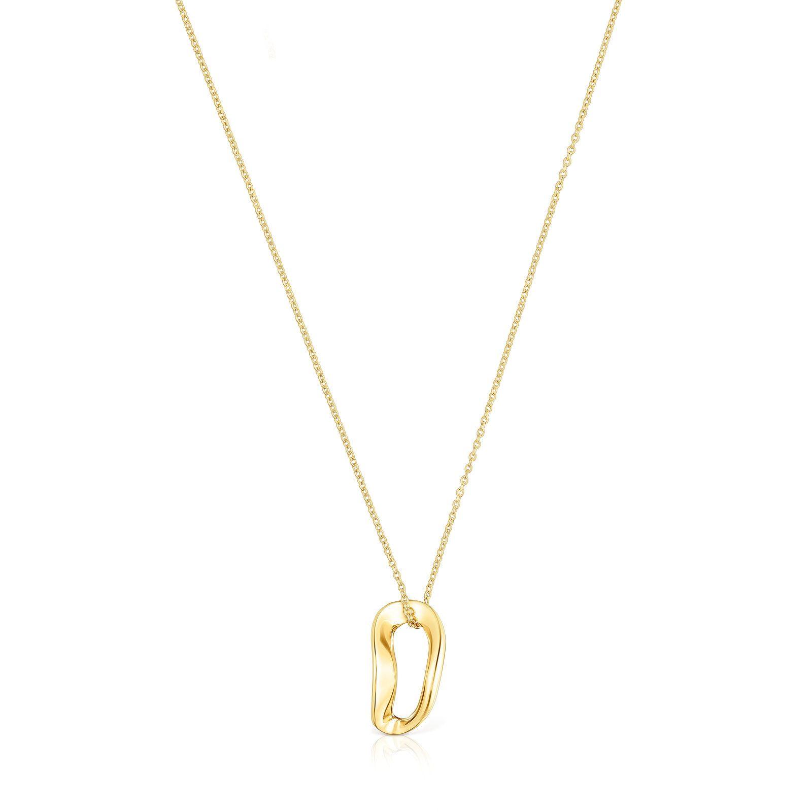 Collar de plata vermeil Gregal Tous-0