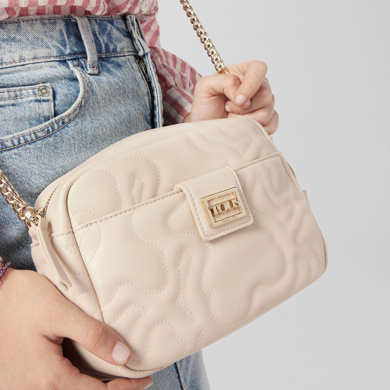 Bandolera pequeña Kaos Dream beige-4