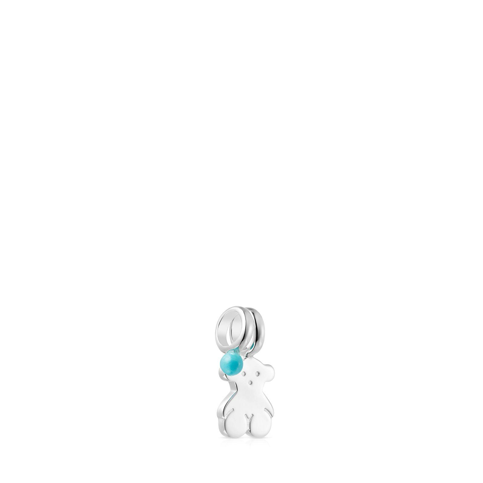 Pack Tous de Colgantes Sweet Dolls oso de Plata y Howlita-1