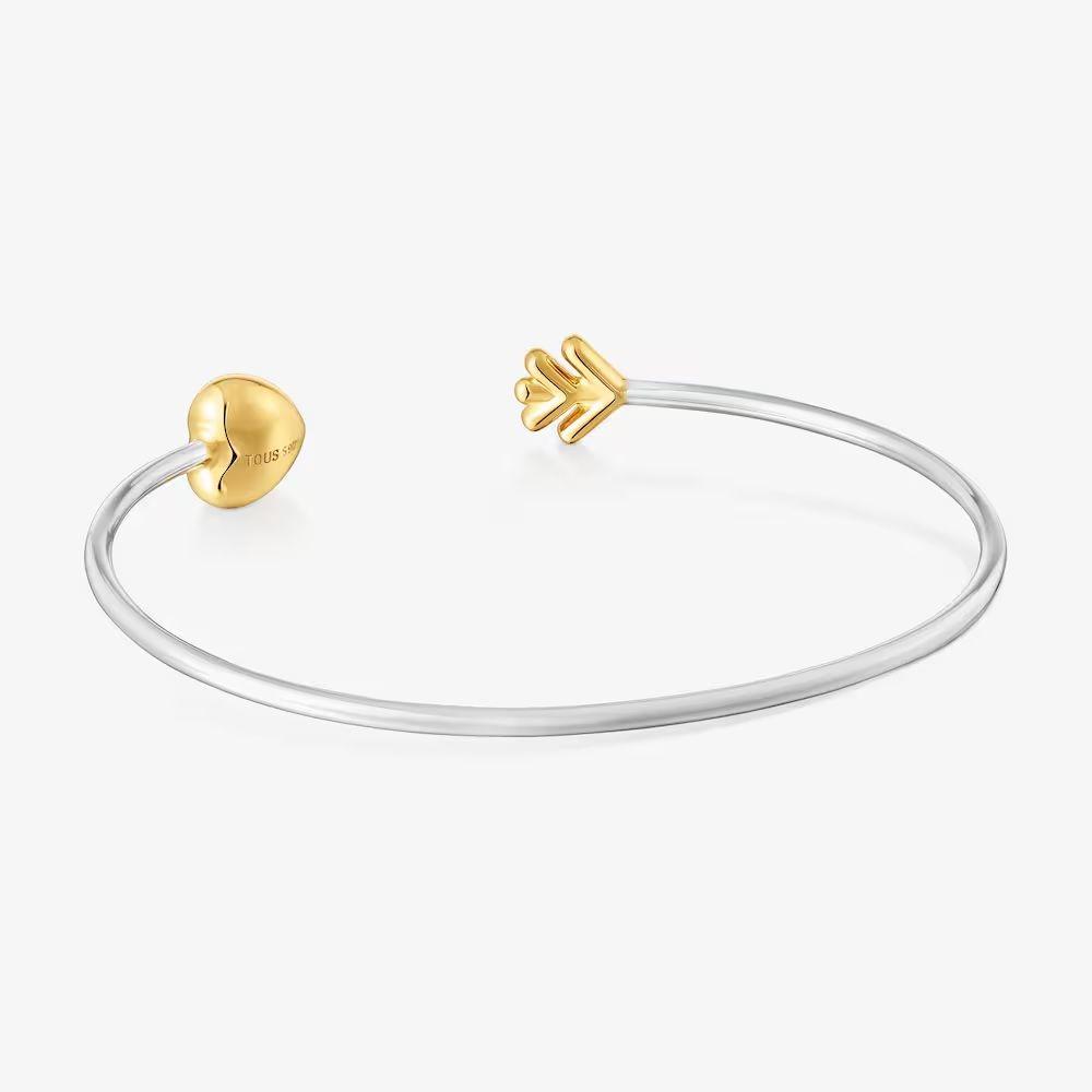 Pulsera esclava bicolor TOUS Flechazo-2