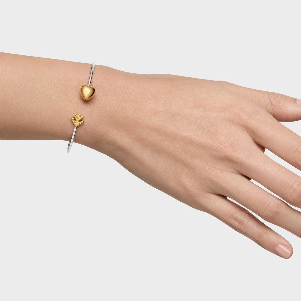 Pulsera esclava bicolor TOUS Flechazo-5