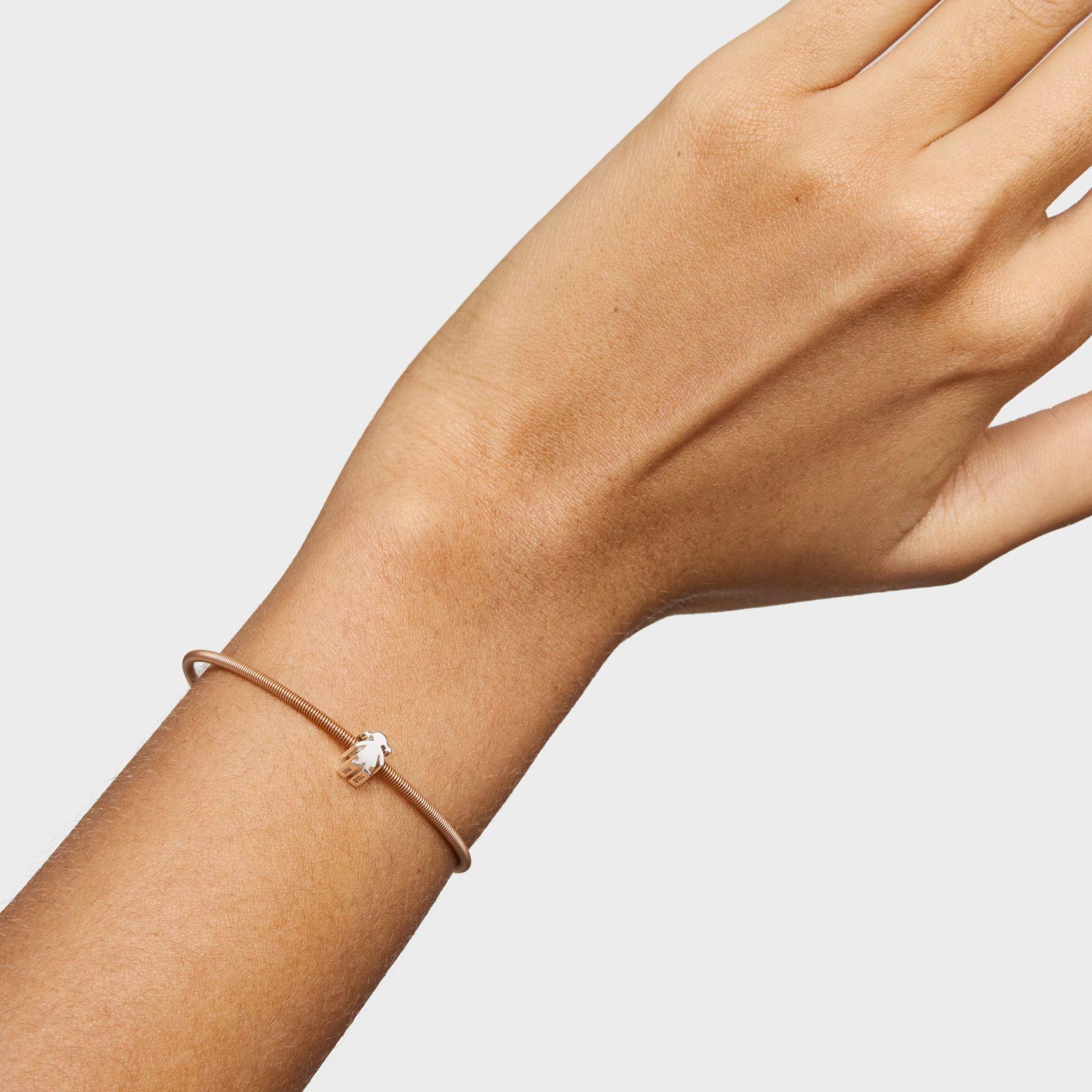 Charm TOUS Basics de plata motivo niña 7 mm-5