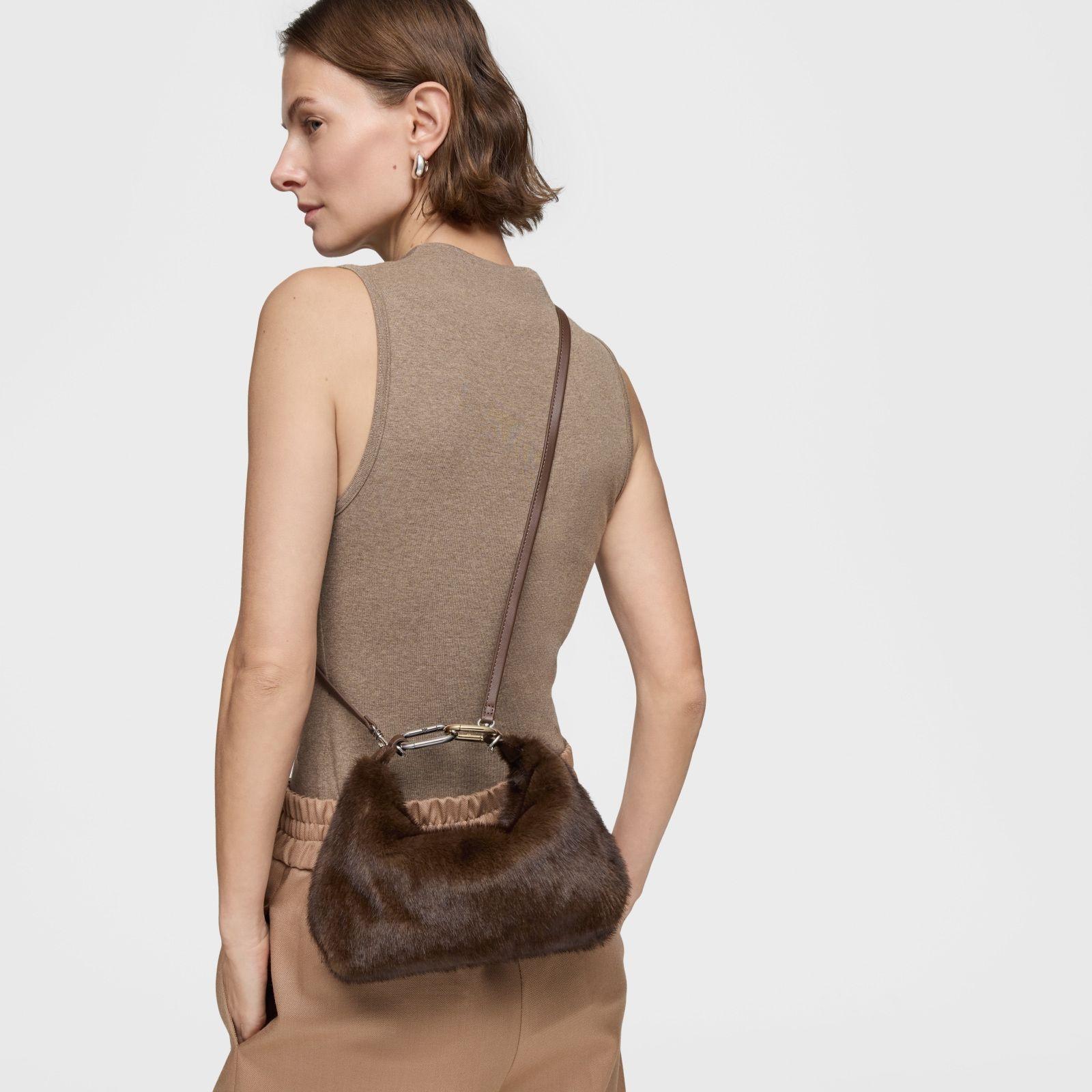Mini bandolera marrón-wild TOUS Hold-5