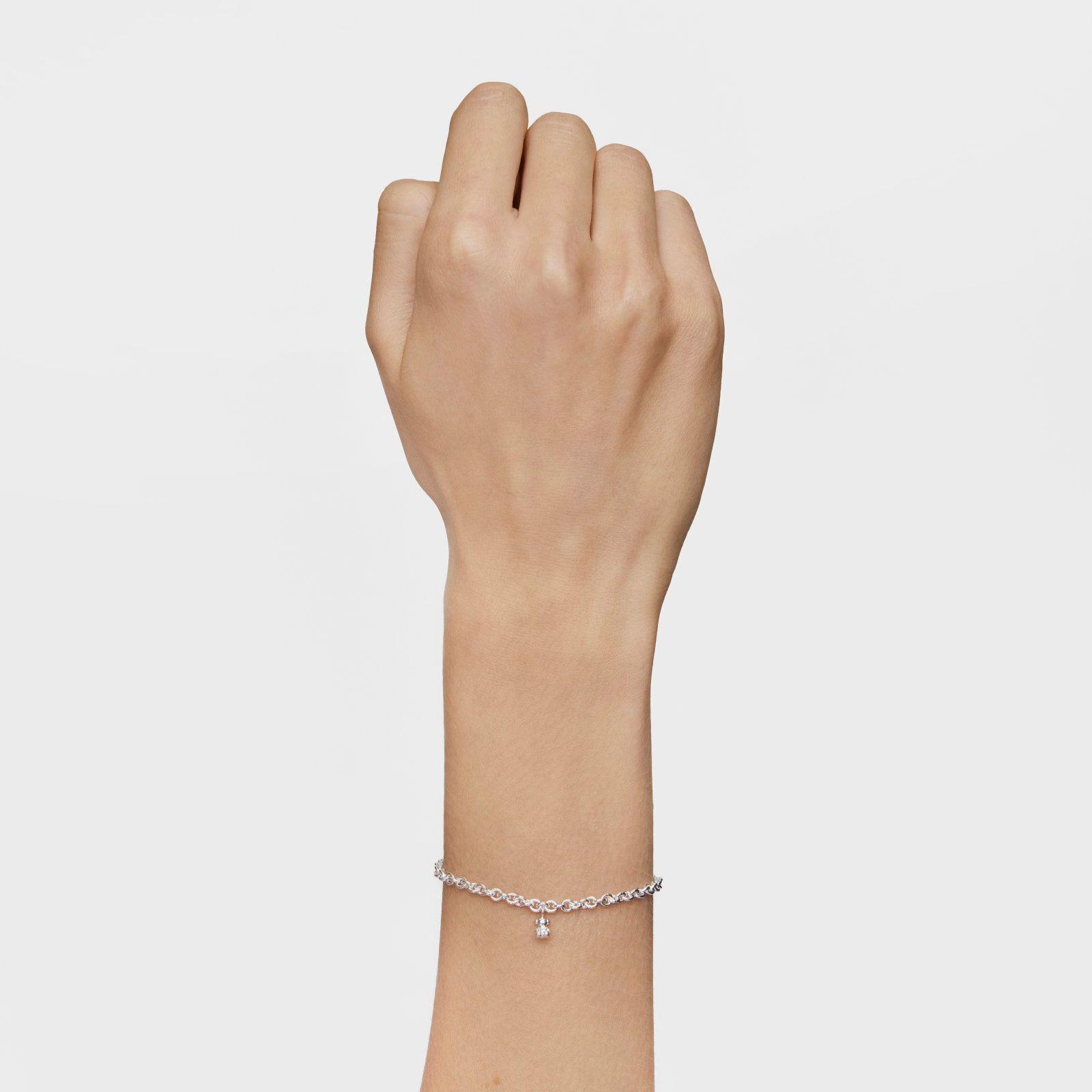 Pulsera cadena de plata Bold Bear-3