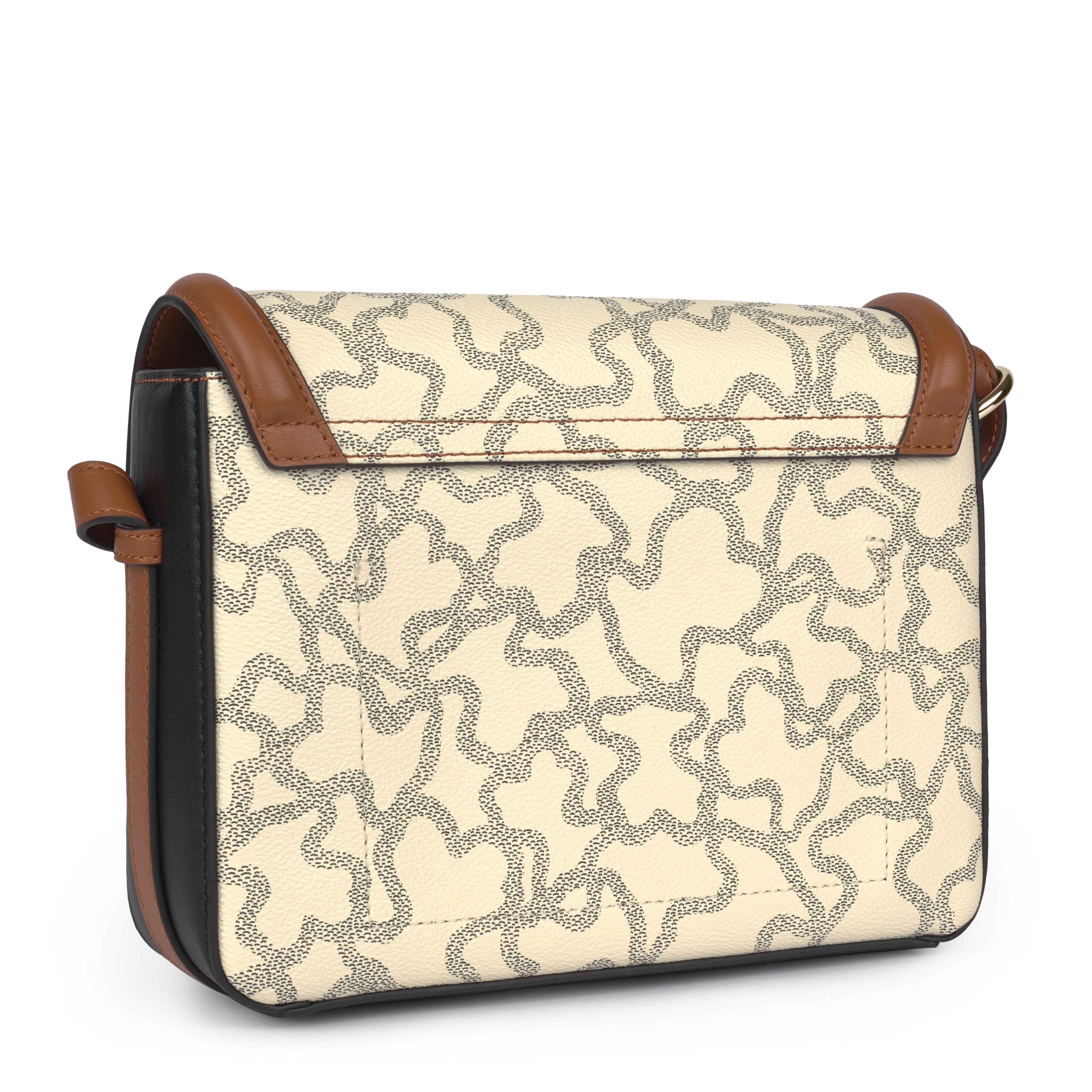 Bandolera Tous Mediana Kaos Icon Multi Beige - Rojo-1