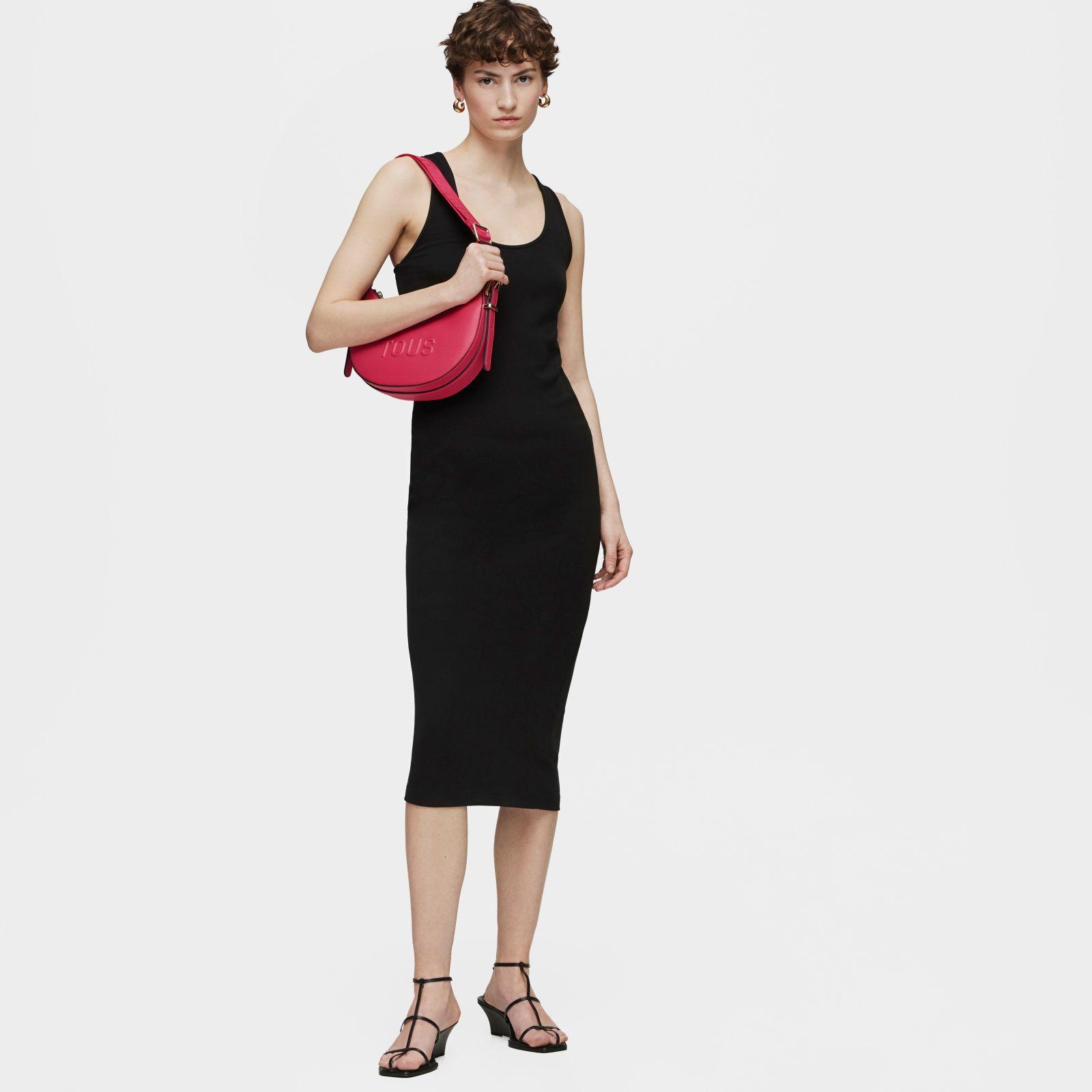 Bolso de hombro mediano fucsia TOUS Brenda-5