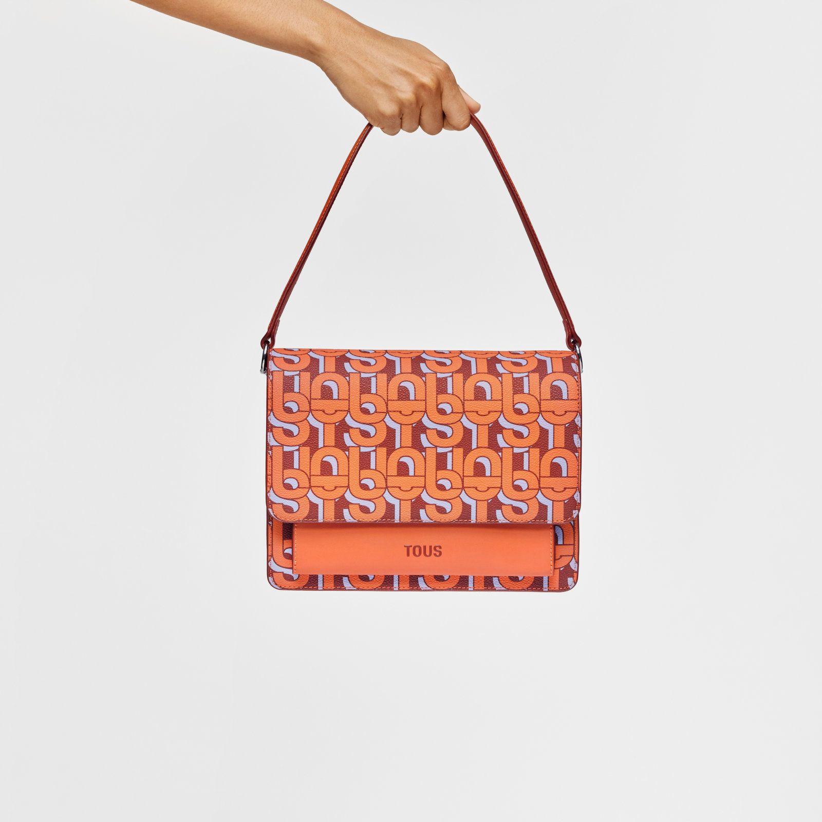 Bandolera mediana Audree taronja TOUS MANIFESTO-5