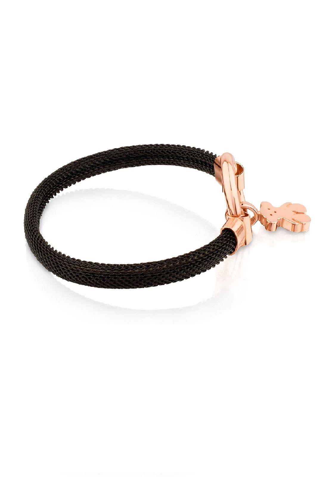 Pulsera Tous mediana Hold de Plata Vermeil rosa-1
