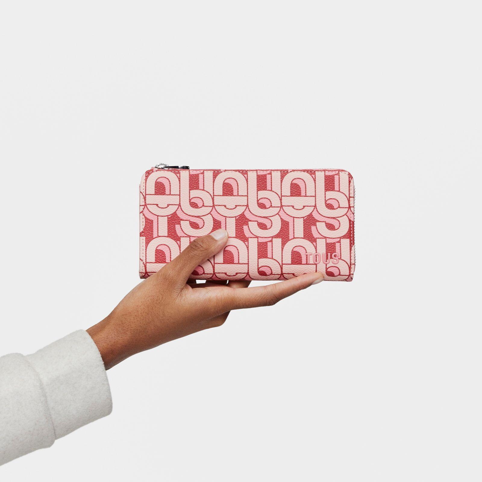 Billetera coral TOUS MANIFESTO-3