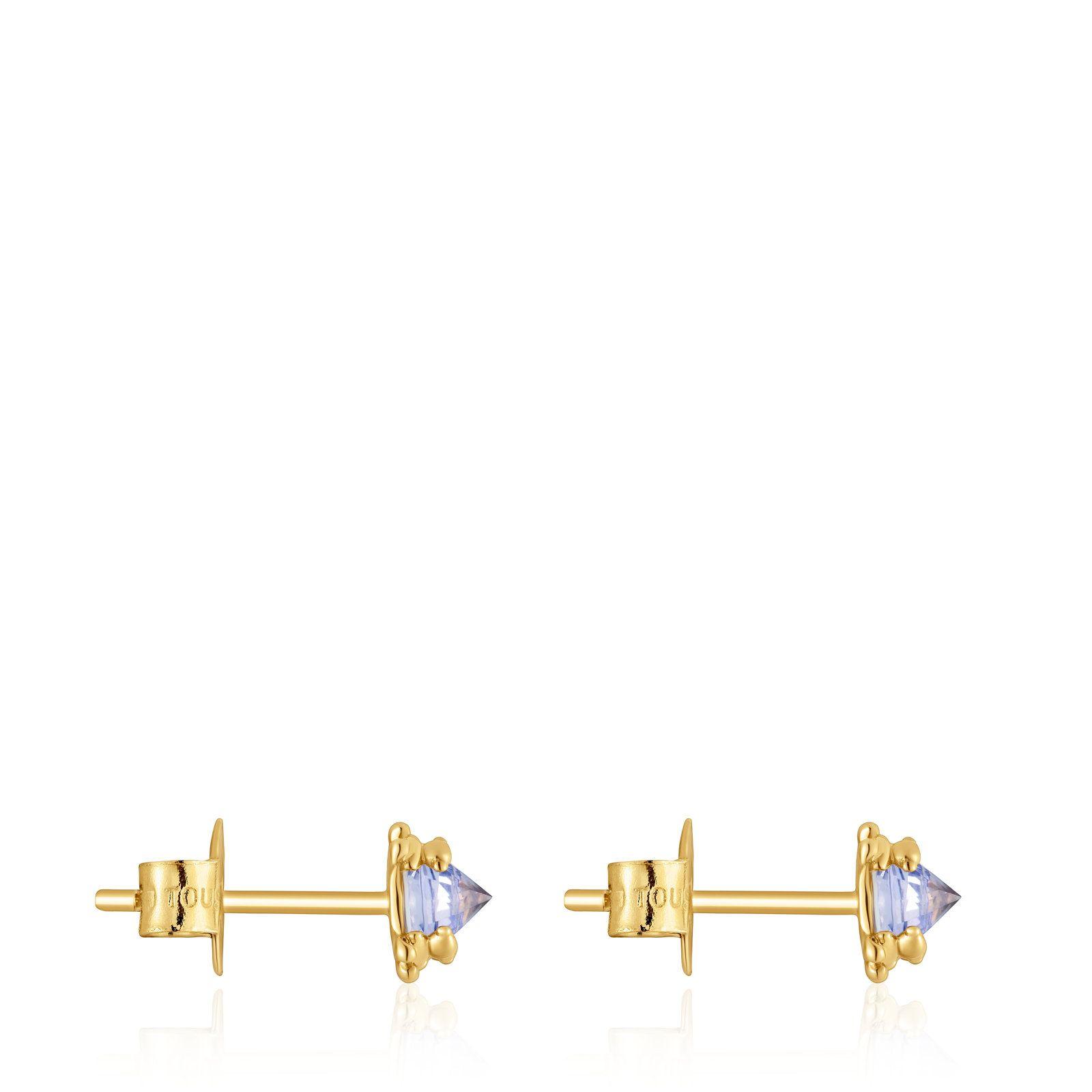 Pendientes de oro y tanzanita Color Pills-1
