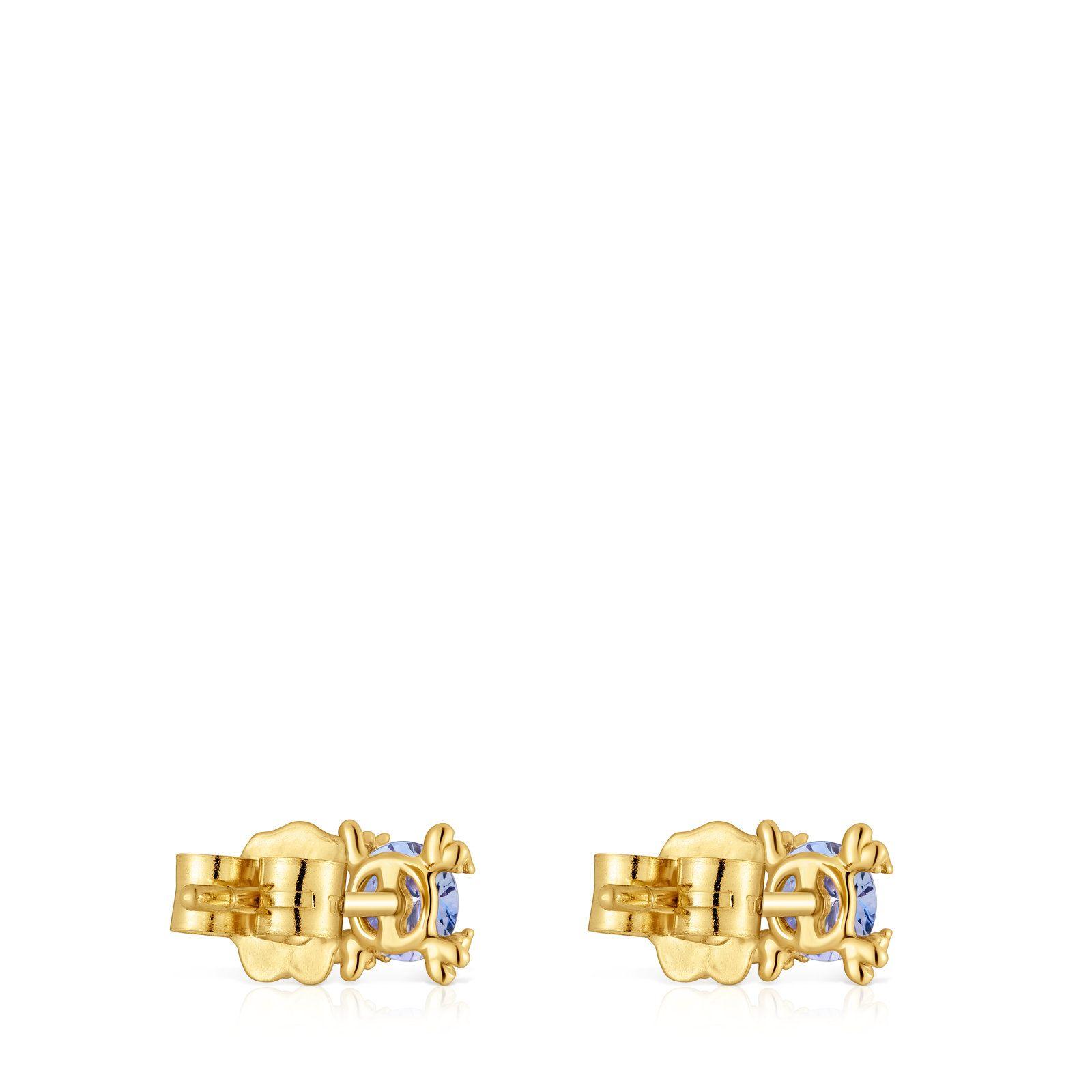 Pendientes de oro y tanzanita Color Pills-2