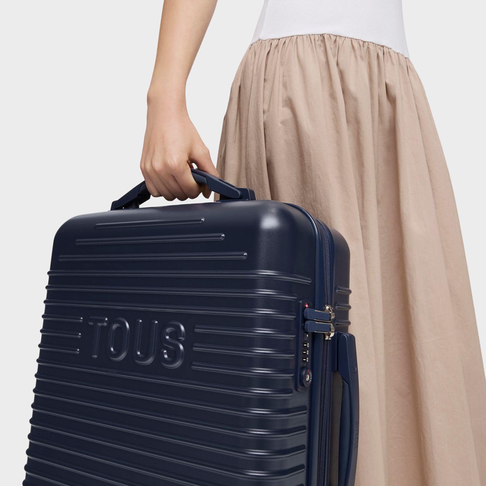 Maleta azul marino TOUS Travel-7