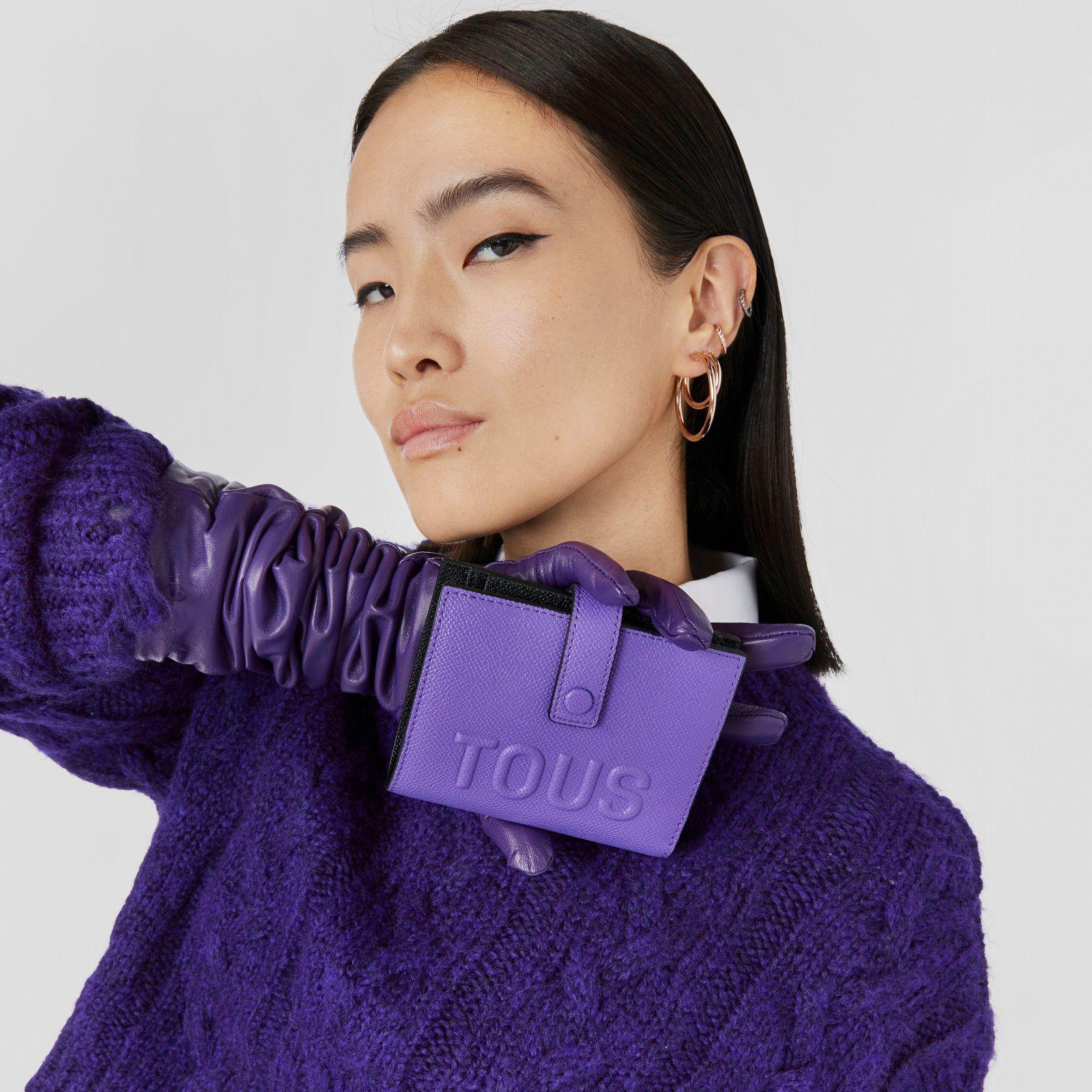 Billetera Pocket lila La Rue Tous-3