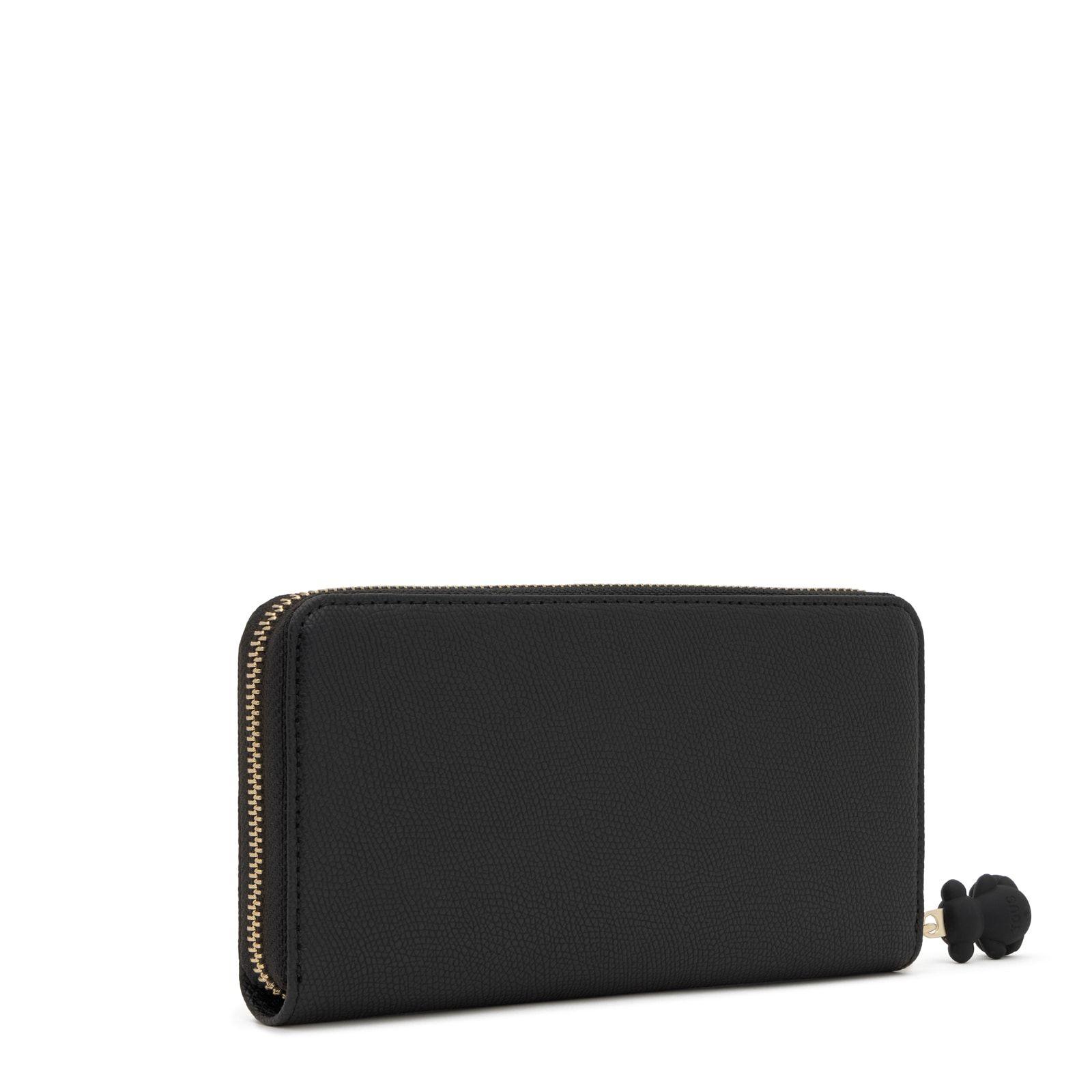 Billetera negra TOUS Back to basics-2