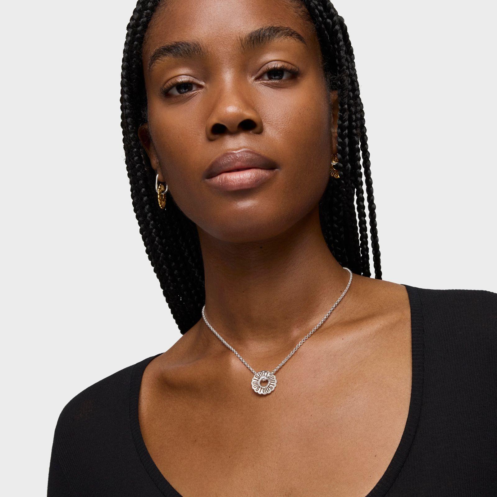 Collar corto de plata Miranda-3