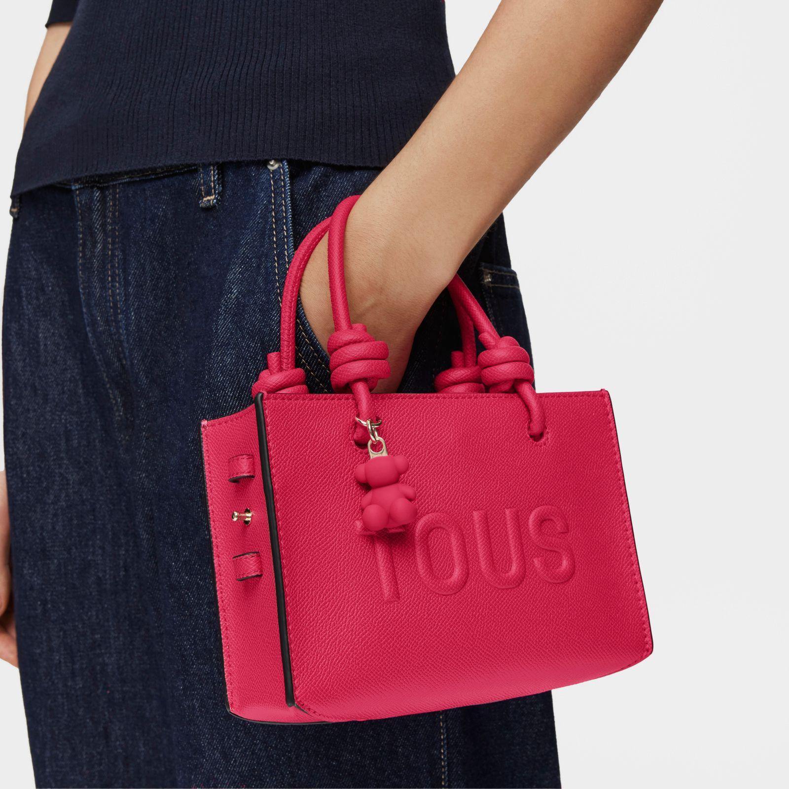 Mini bolso horizontal fucsia TOUS La Rue New-3