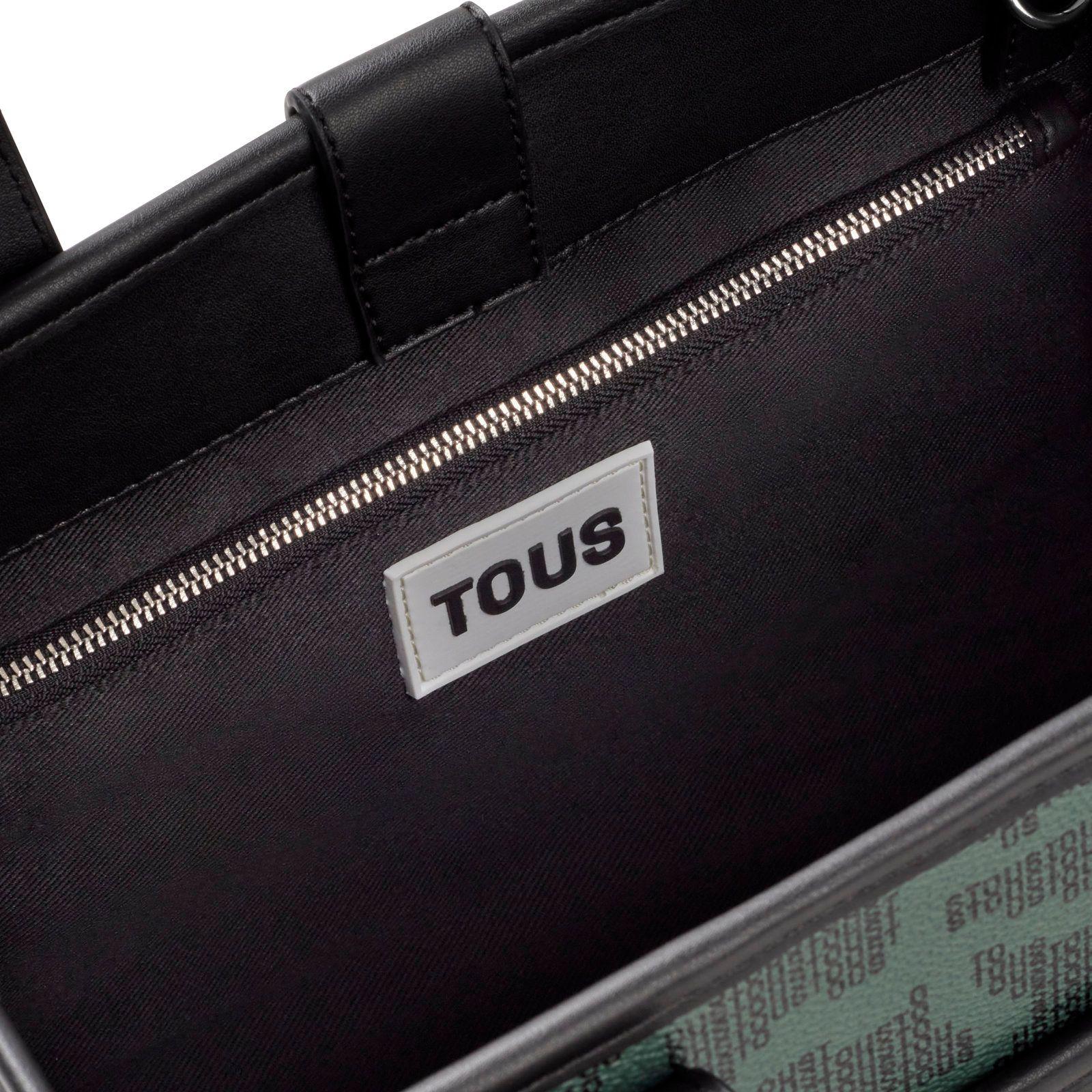 Shopping mediano Amaya verde Kaos Pix-2